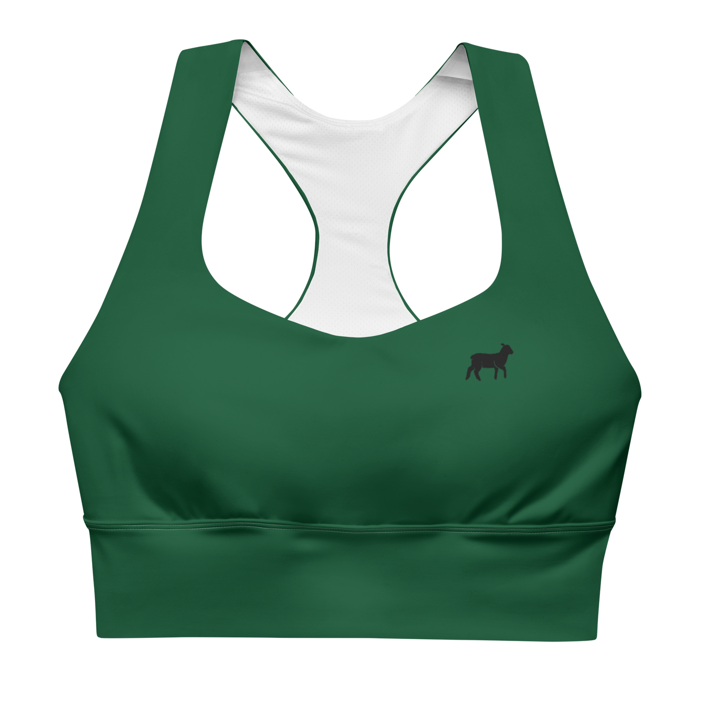 Women's Lamb Longline Sports Bra - Lamb Fashion Store