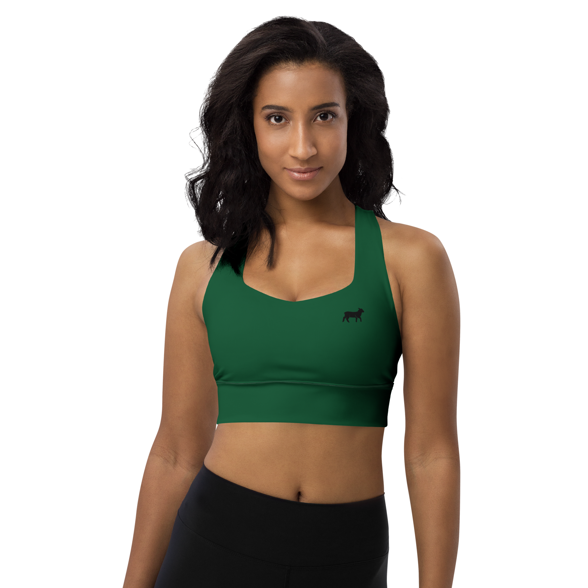 Women's Lamb Longline Sports Bra - Lamb Fashion Store