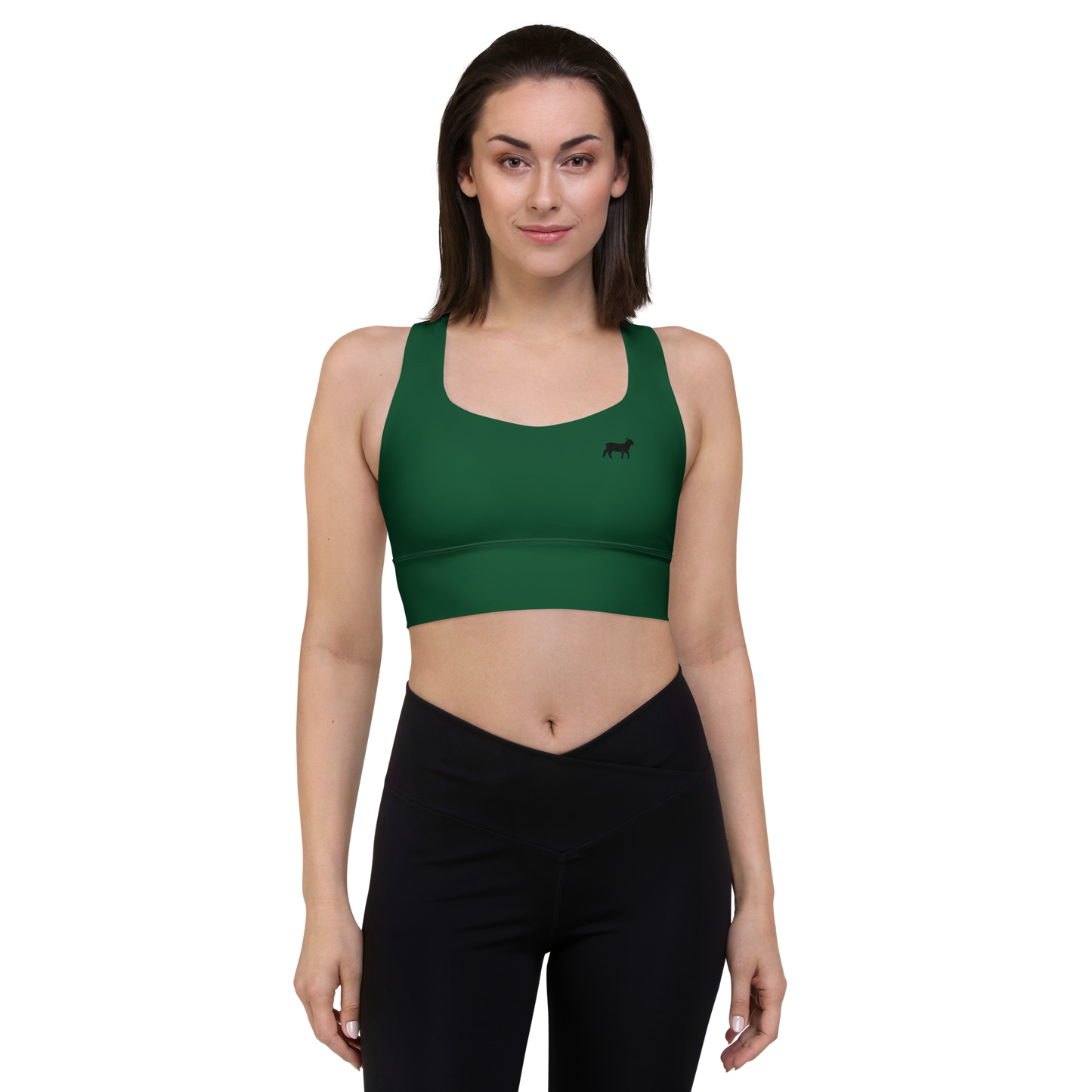 Women's Lamb Longline Sports Bra - Lamb Fashion Store