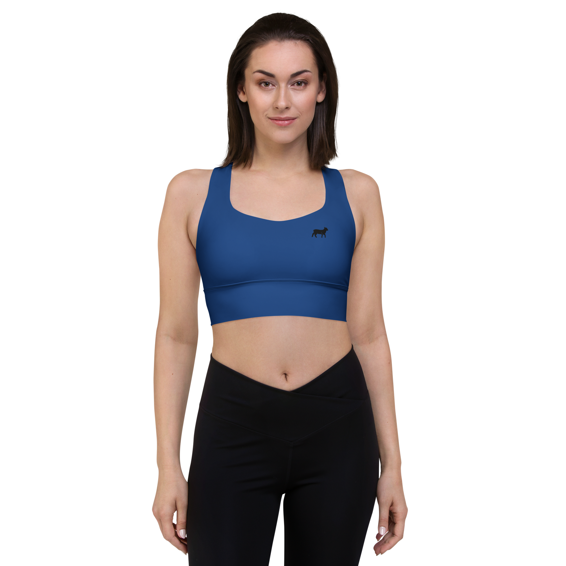 Women's Lamb Longline Sports Bra - Lamb Fashion Store