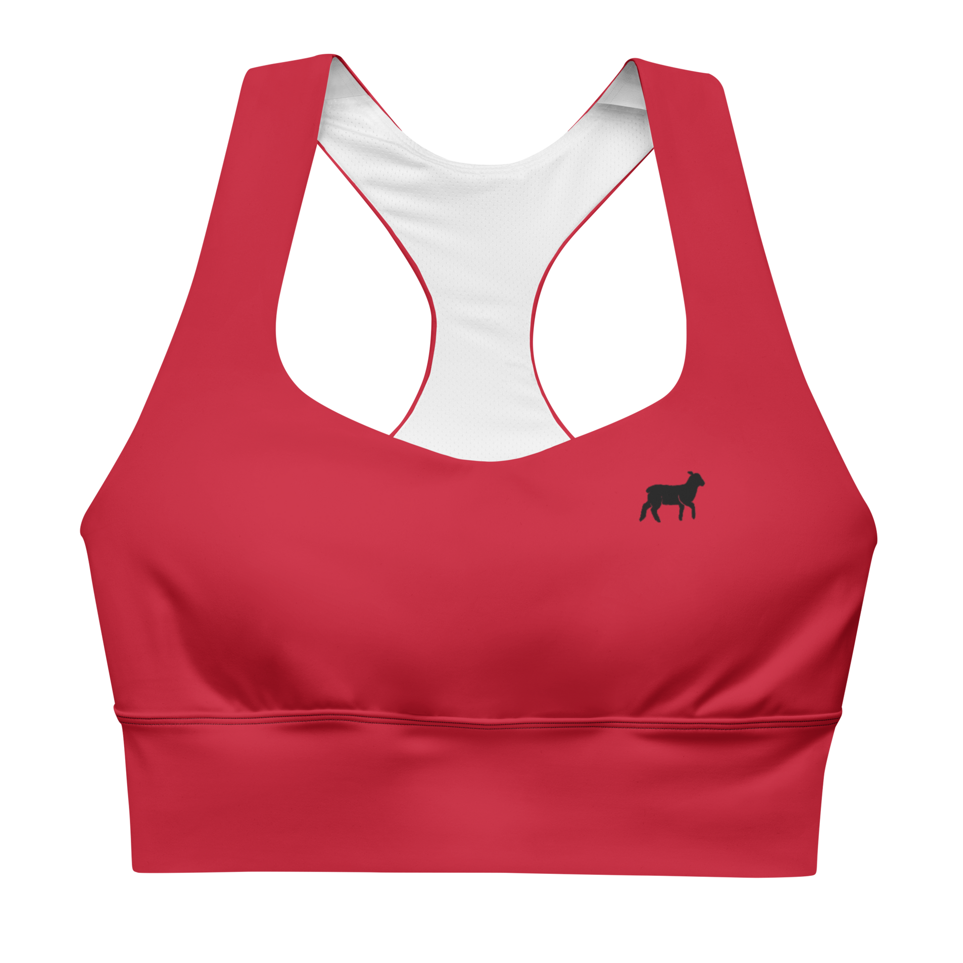 Women's Lamb Longline Sports Bra - Lamb Fashion Store