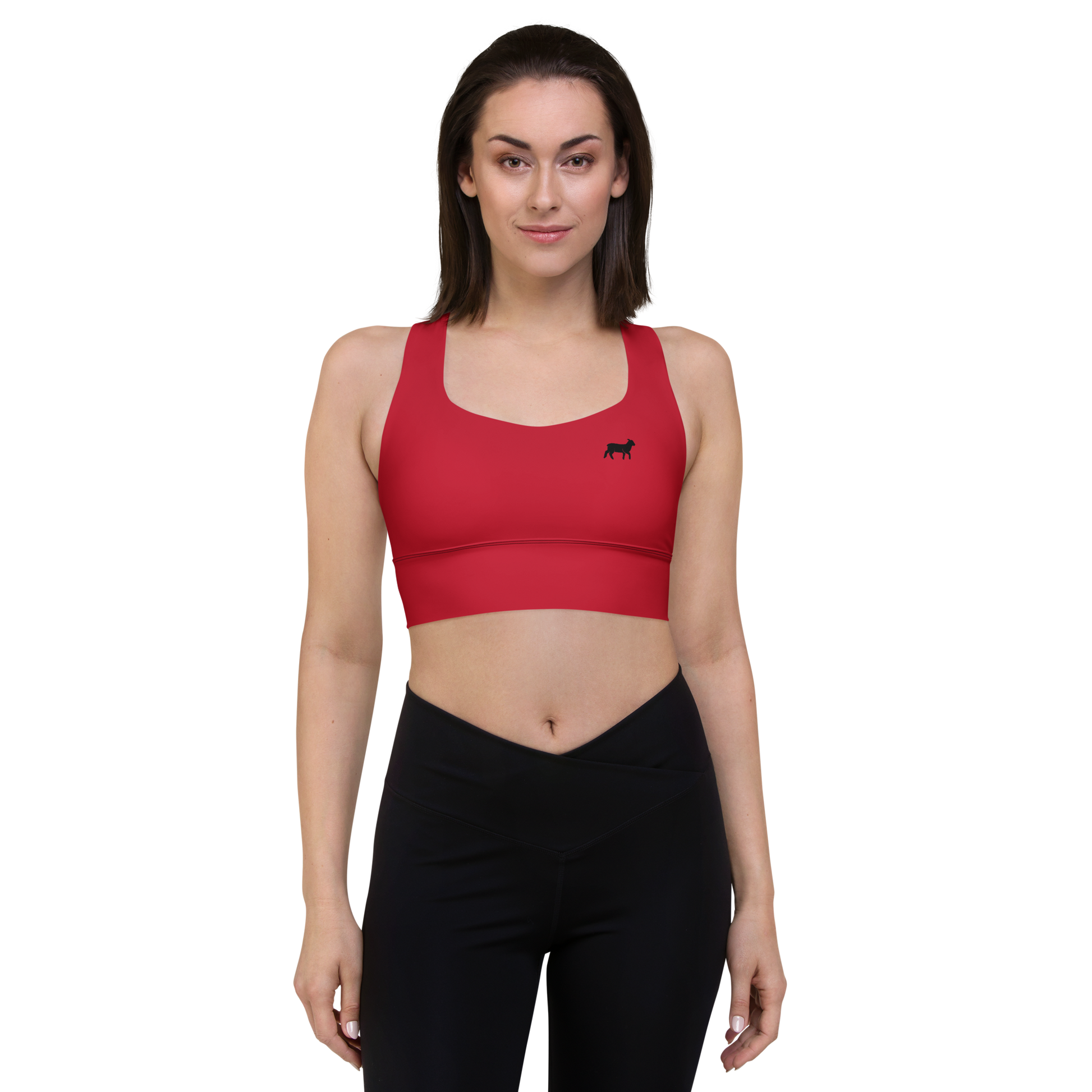 Women's Lamb Longline Sports Bra - Lamb Fashion Store