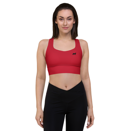 Women's Lamb Longline Sports Bra - Lamb Fashion Store