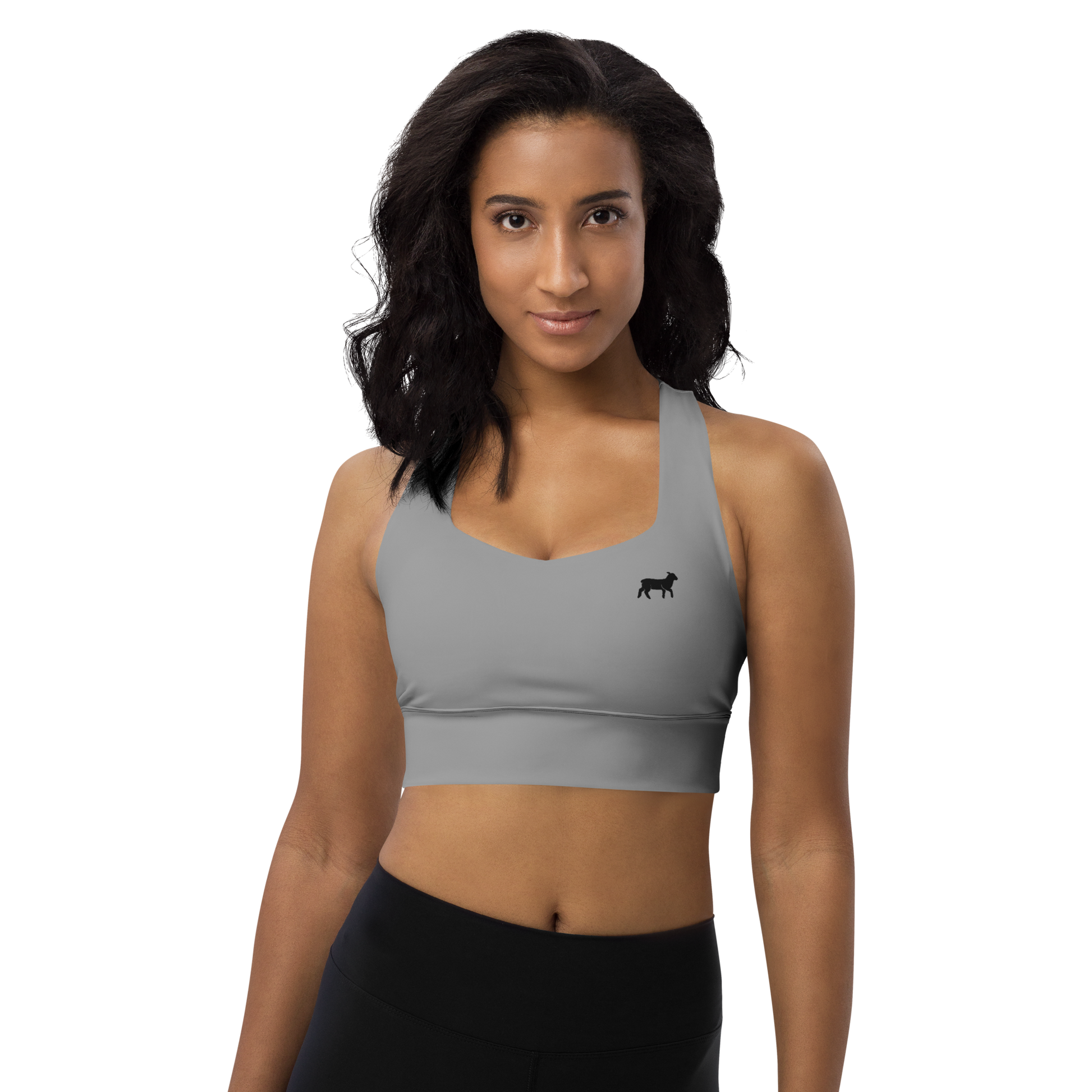 Women's Lamb Longline Sports Bra - Lamb Fashion Store