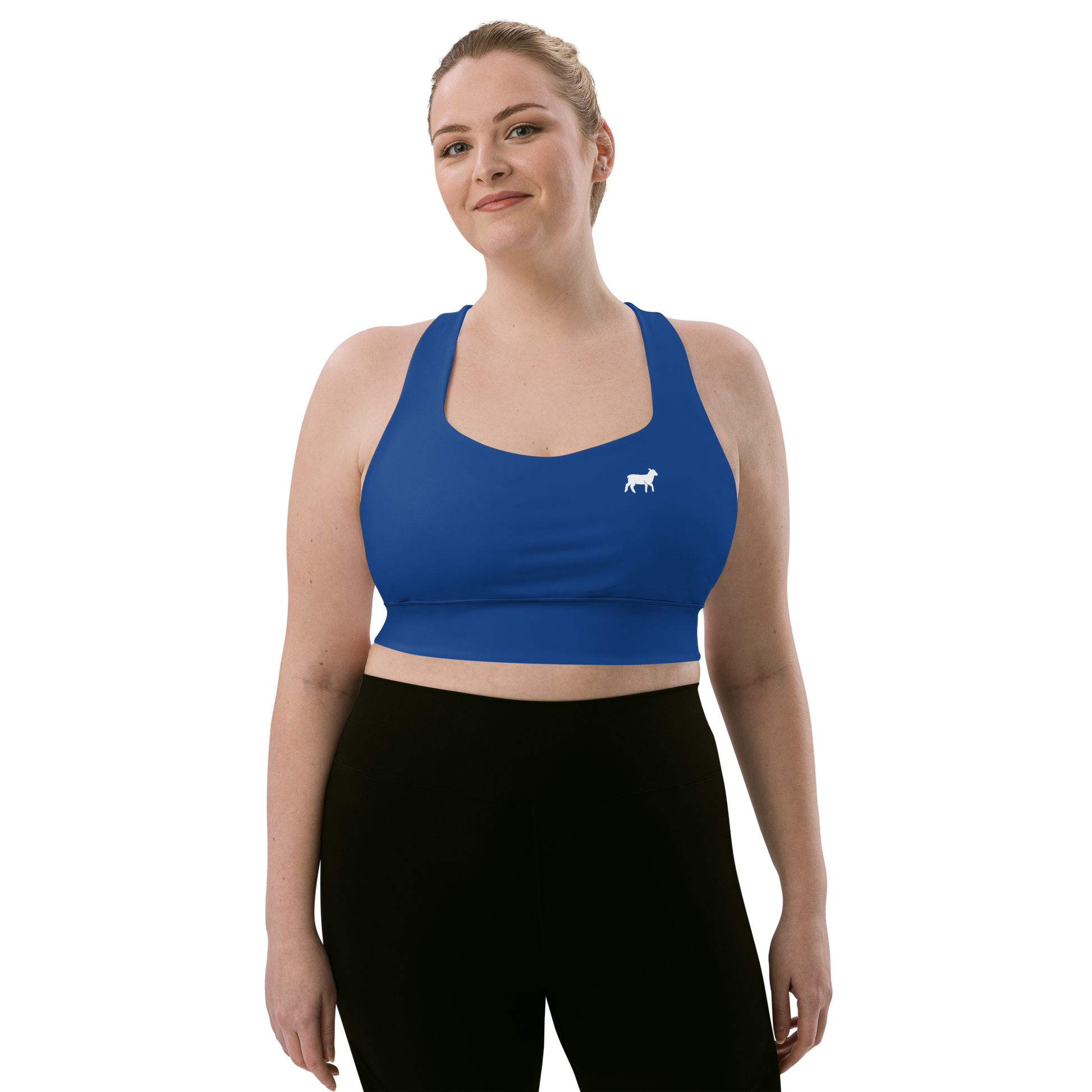 Women's Lamb Longline Sports Bra - Lamb Fashion Store