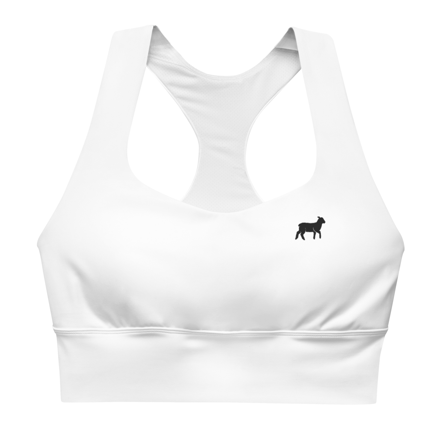 Women's Lamb Longline Sports Bra - Lamb Fashion Store