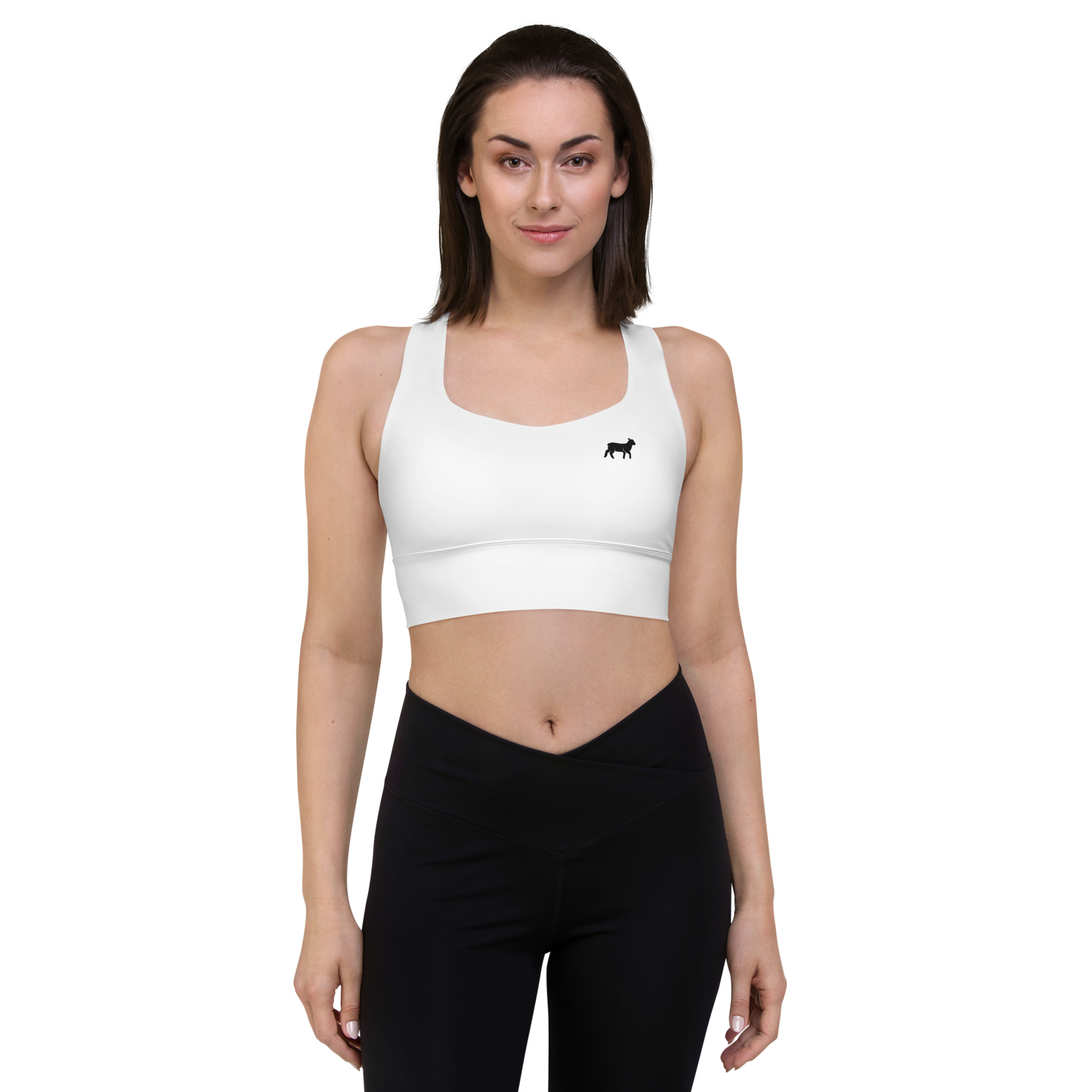 Women's Lamb Longline Sports Bra - Lamb Fashion Store