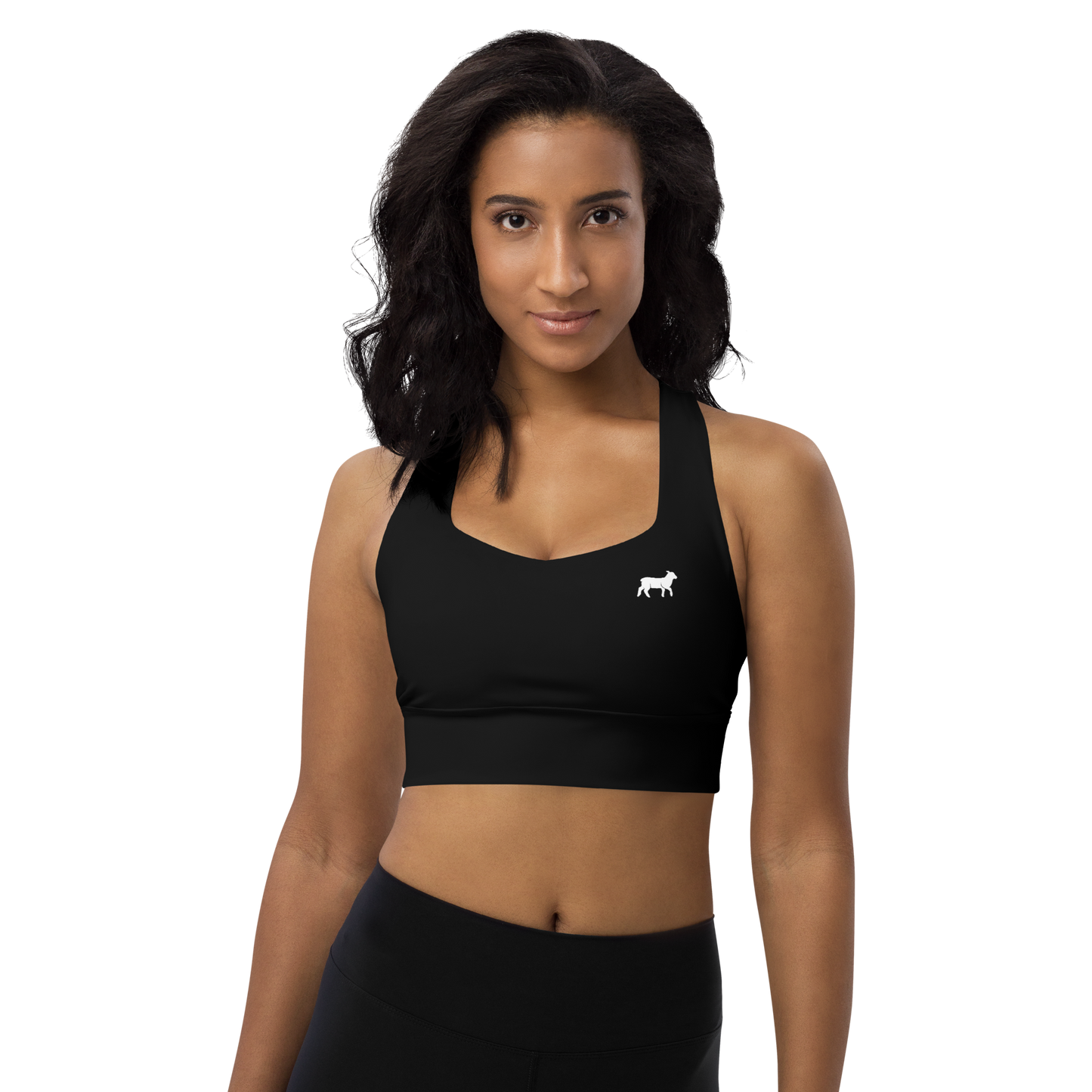 Women's Lamb Longline Sports Bra - Lamb Fashion Store