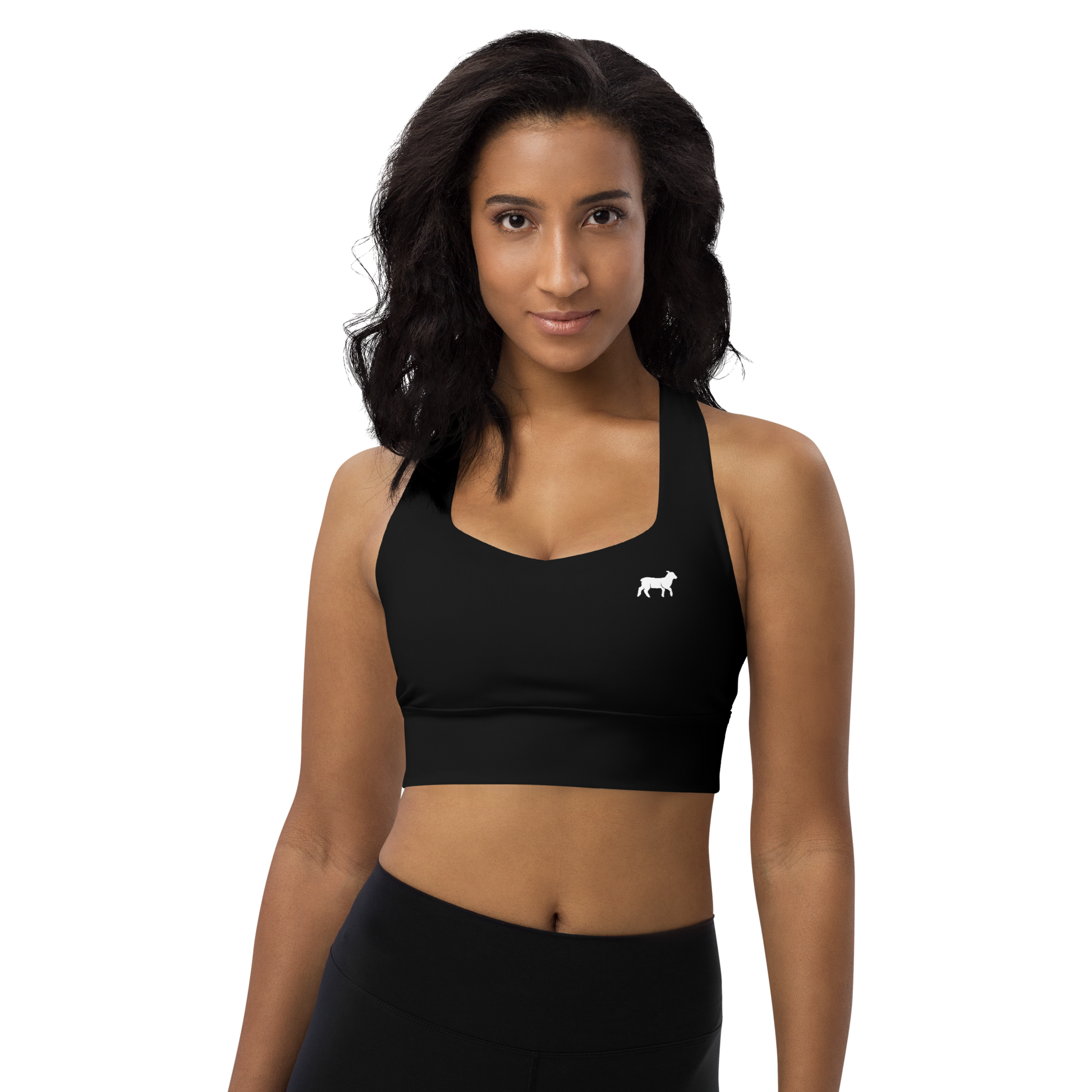 Women's Lamb Longline Sports Bra - Lamb Fashion Store