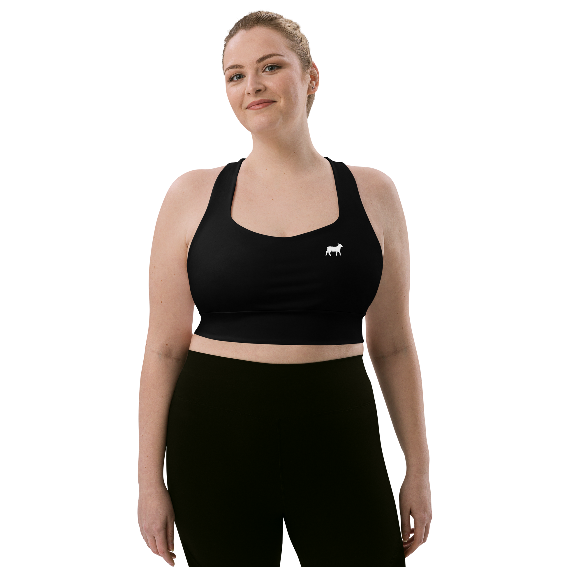 Women's Lamb Longline Sports Bra - Lamb Fashion Store