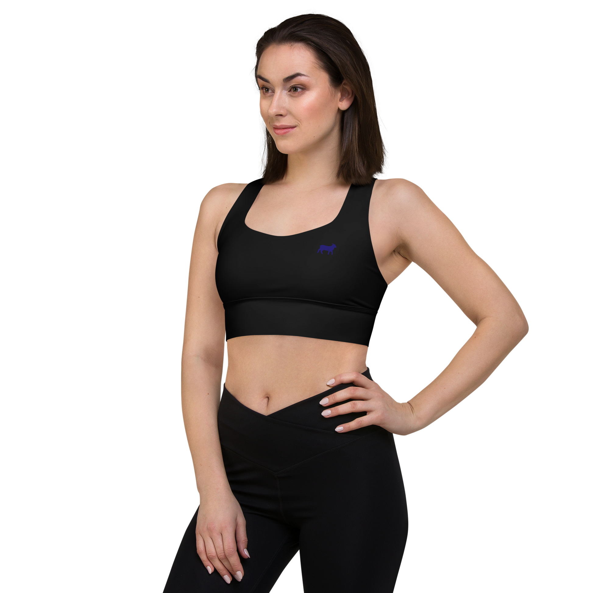 Women's Lamb Longline Sports Bra - Lamb Fashion Store