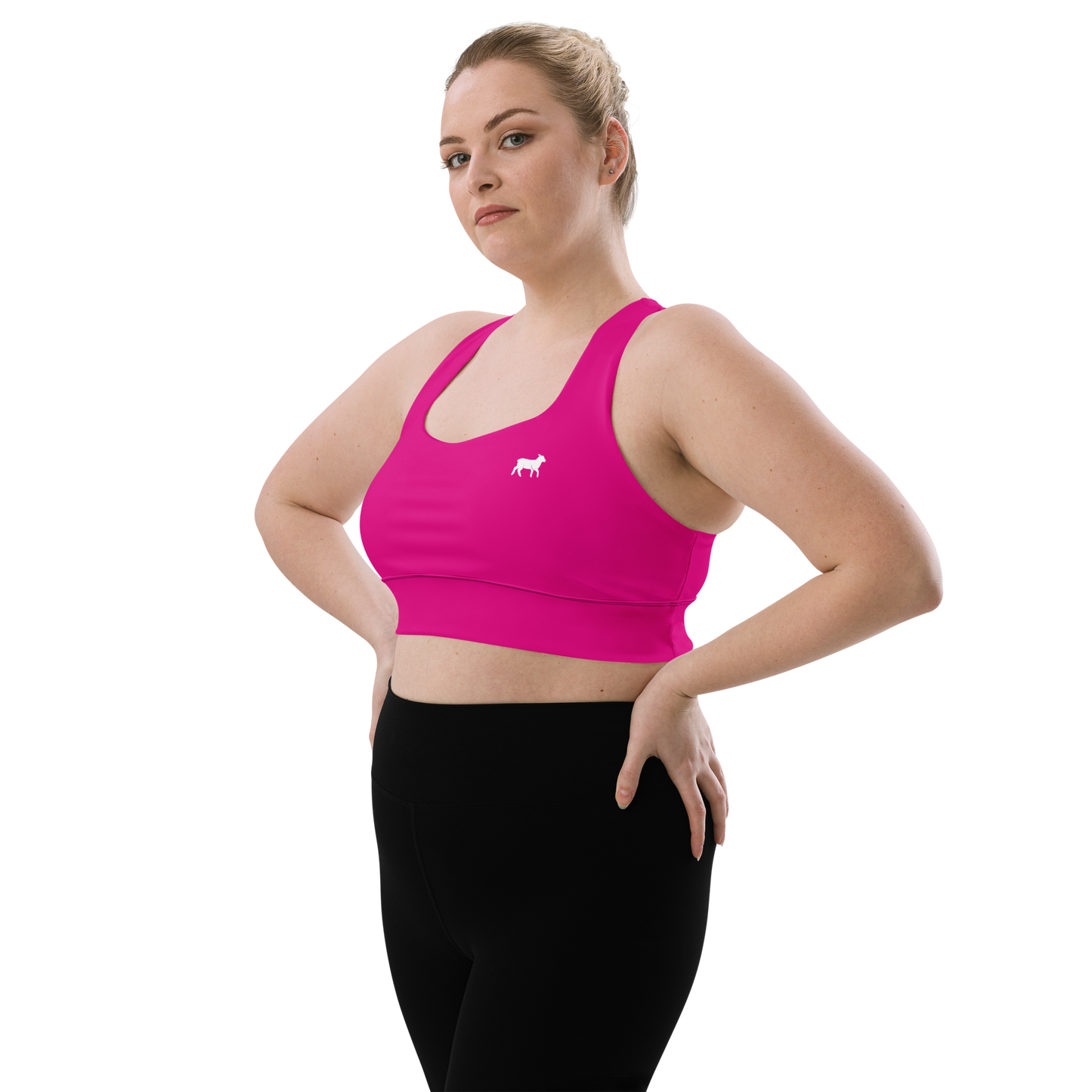 Women's Lamb Longline Sports Bra - Lamb Fashion Store