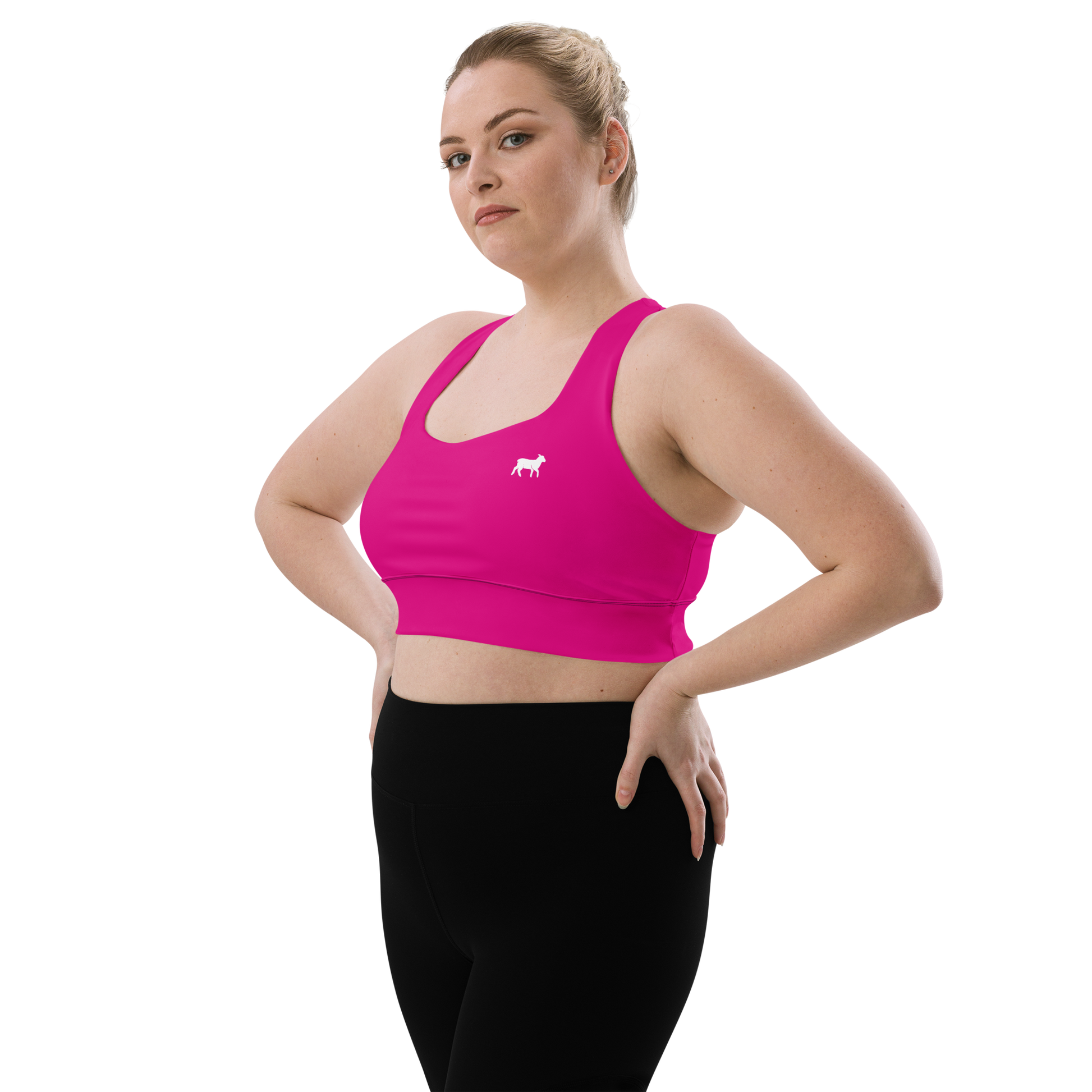 Women's Lamb Longline Sports Bra - Lamb Fashion Store