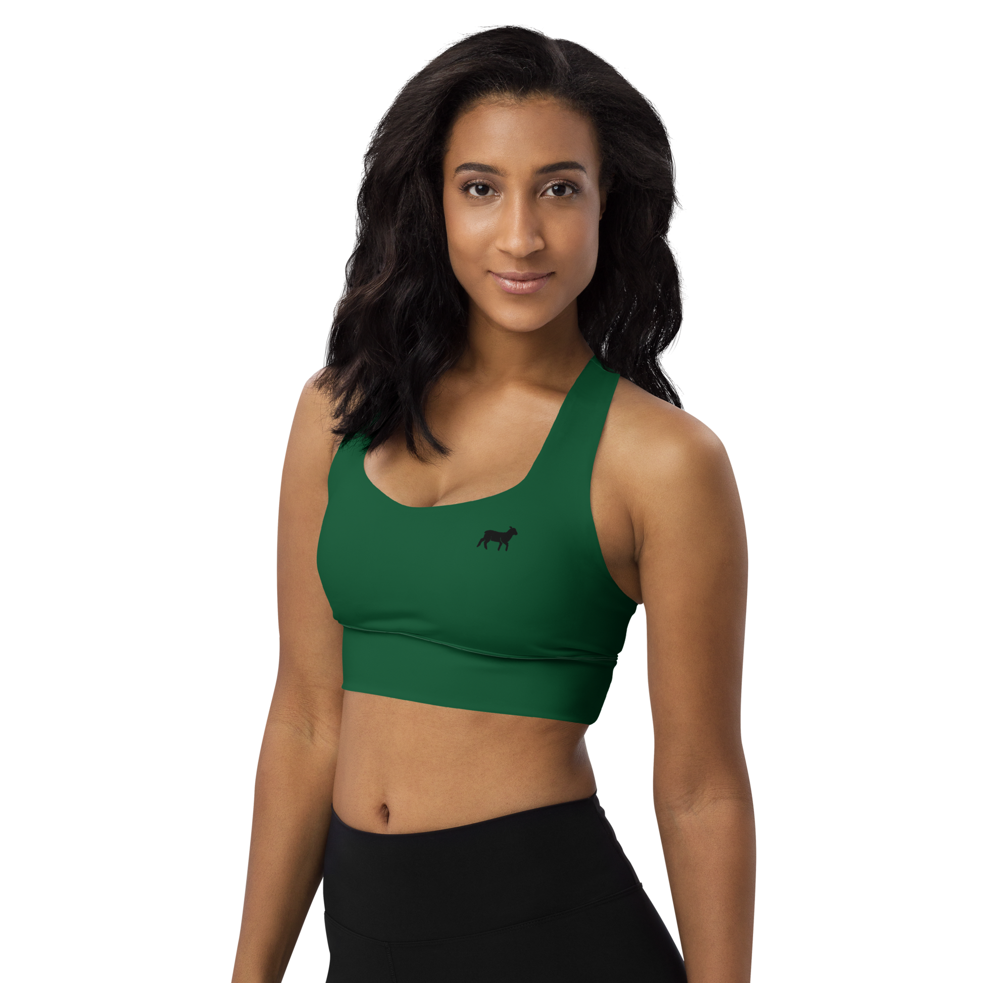 Women's Lamb Longline Sports Bra - Lamb Fashion Store