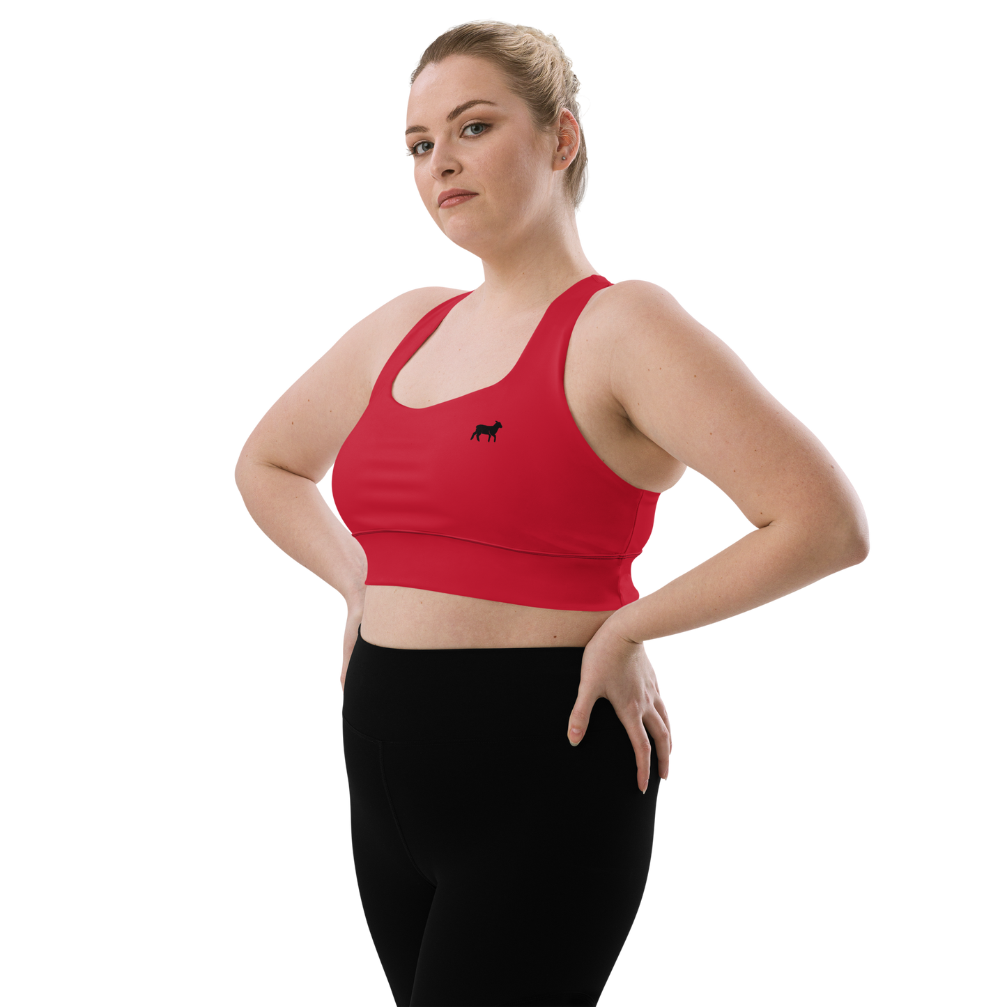 Women's Lamb Longline Sports Bra - Lamb Fashion Store