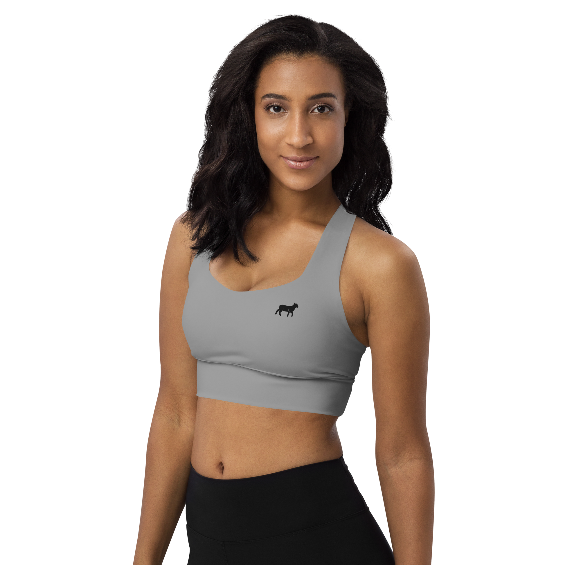 Women's Lamb Longline Sports Bra - Lamb Fashion Store