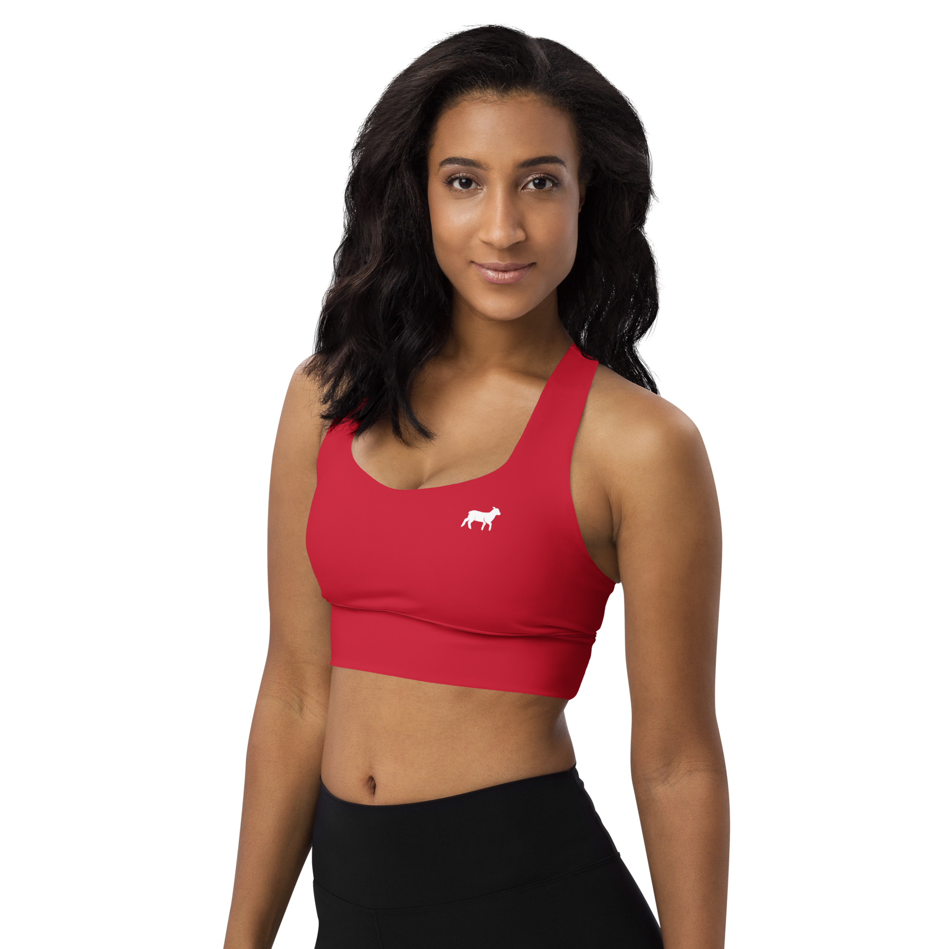 Women's Lamb Longline Sports Bra - Lamb Fashion Store