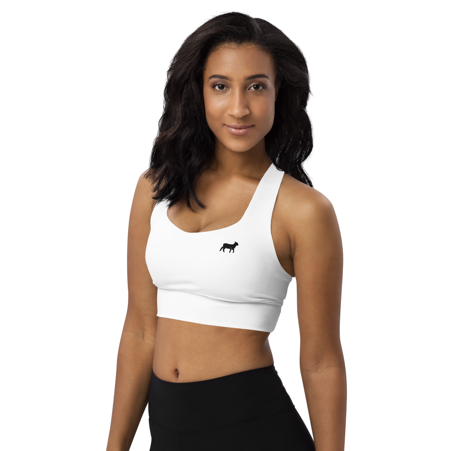 Women's Lamb Longline Sports Bra - Lamb Fashion Store