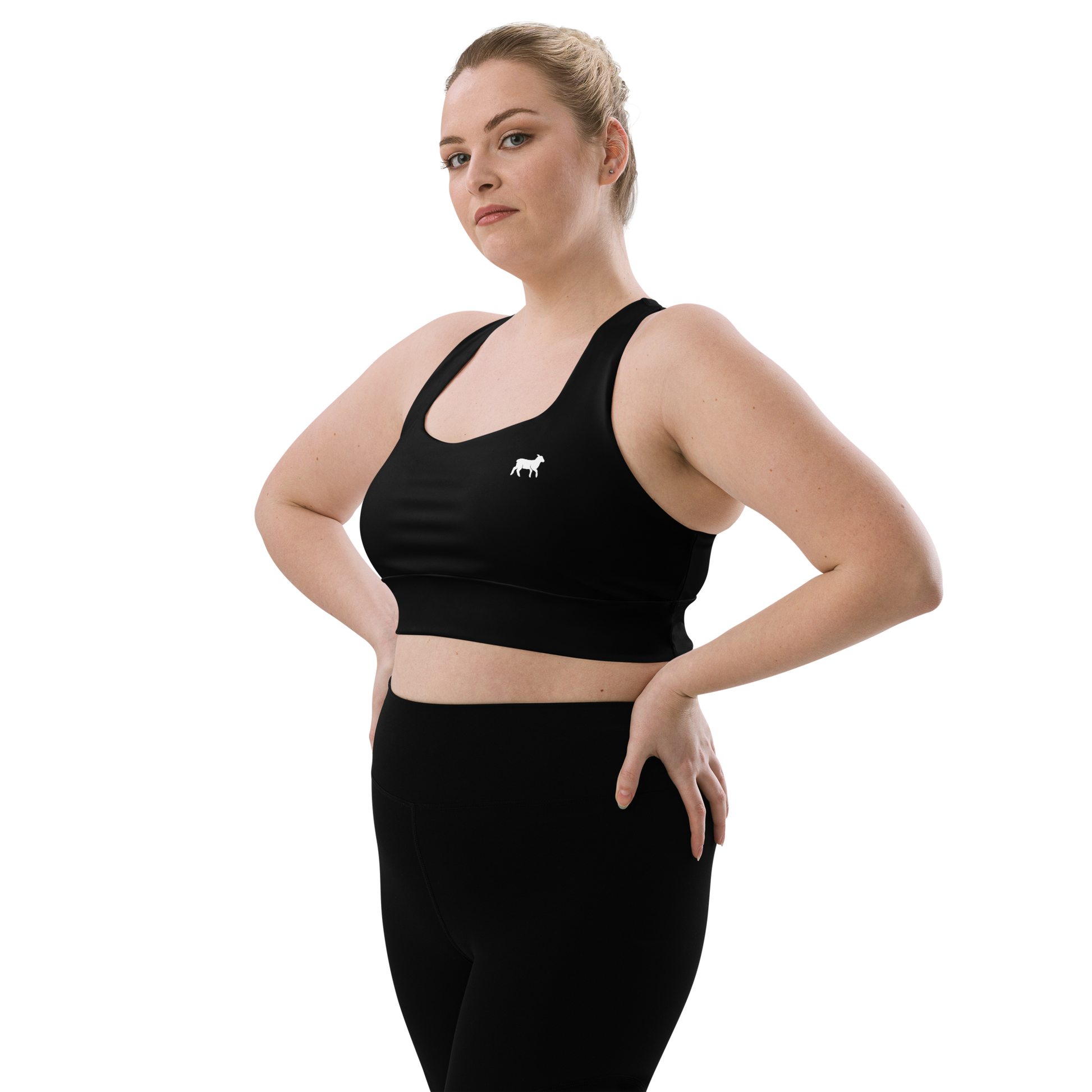 Women's Lamb Longline Sports Bra - Lamb Fashion Store