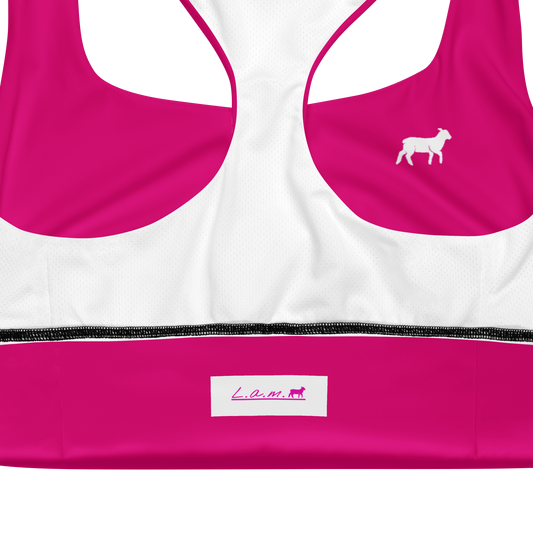 Women's Lamb Longline Sports Bra - Lamb Fashion Store