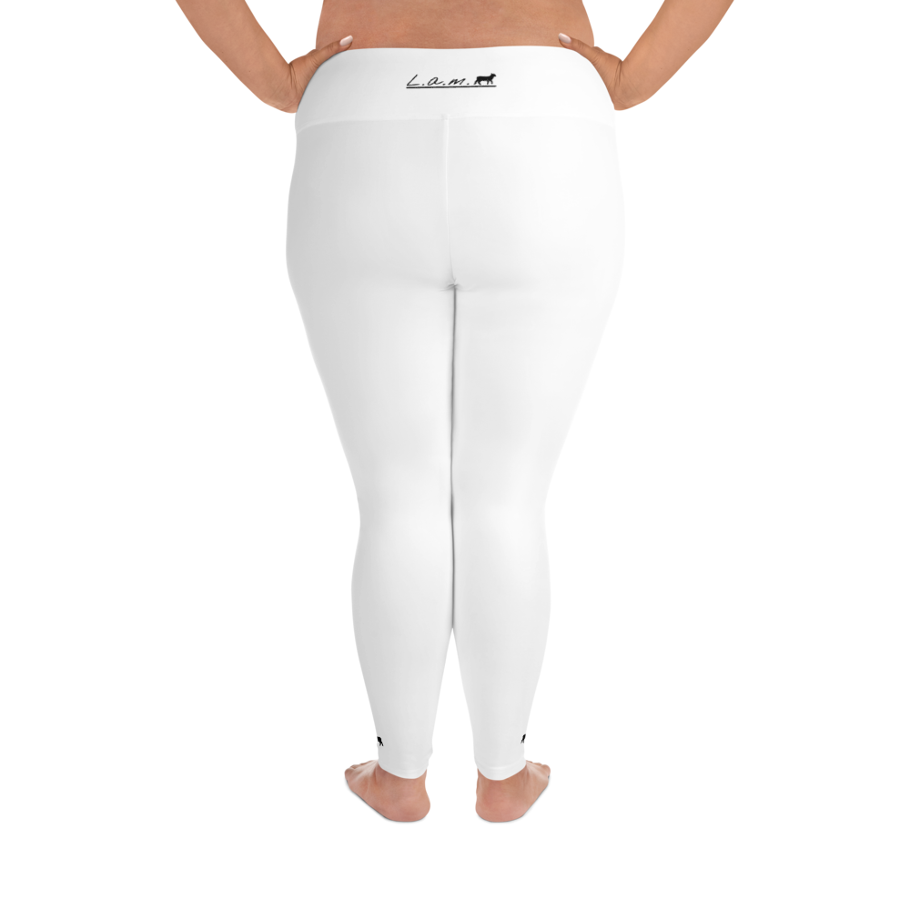 Women's Lamb Plus Size Leggings - Lamb Fashion Store