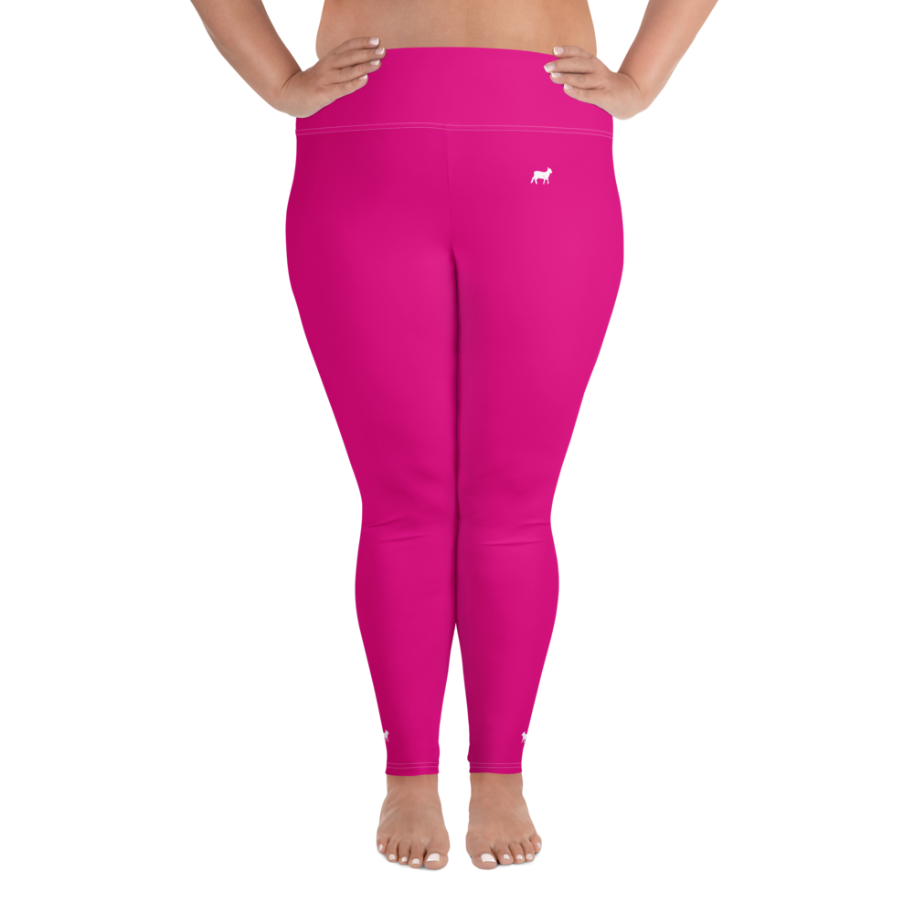 Women's Lamb Plus Size Leggings - Lamb Fashion Store