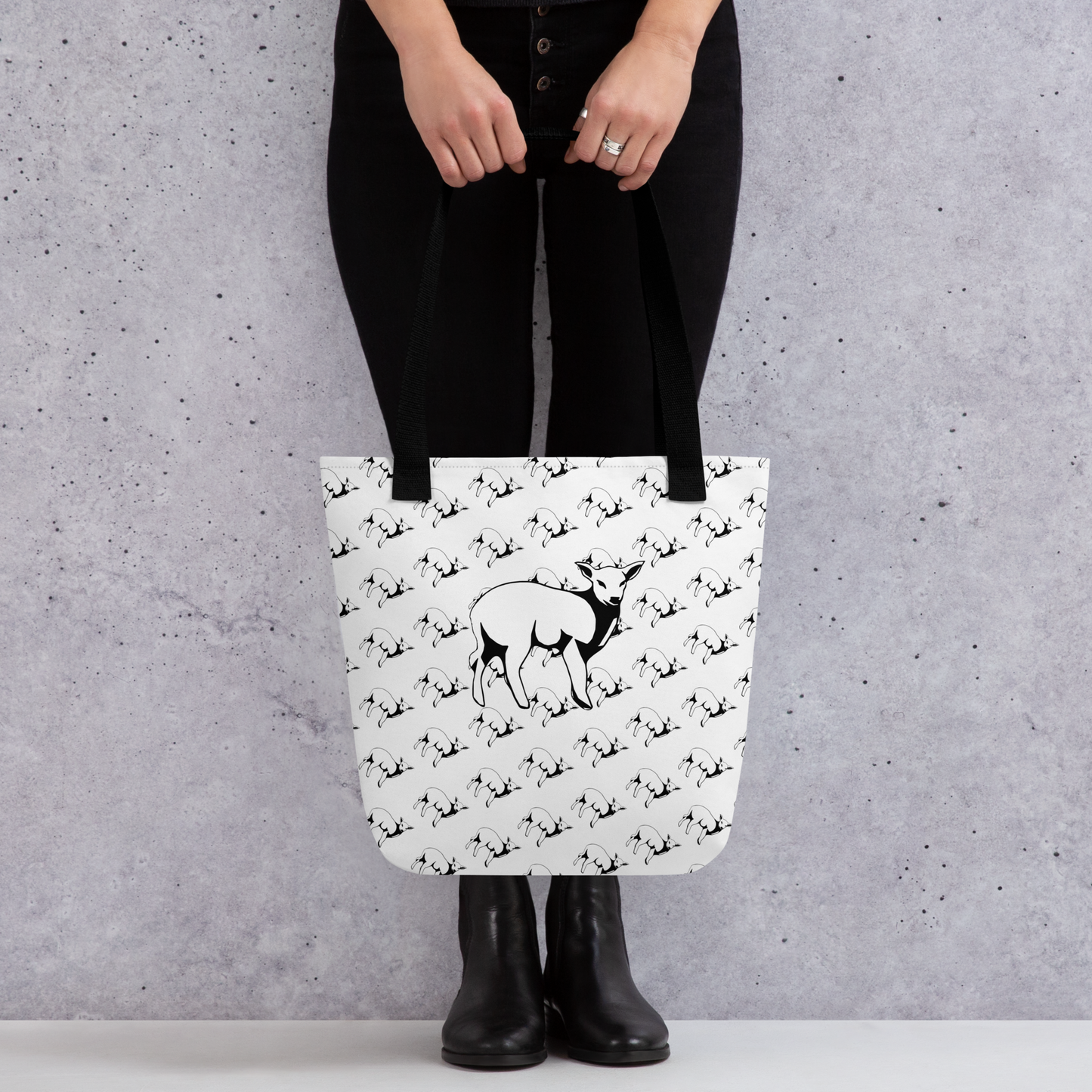 Women's Lamb Tote Bag