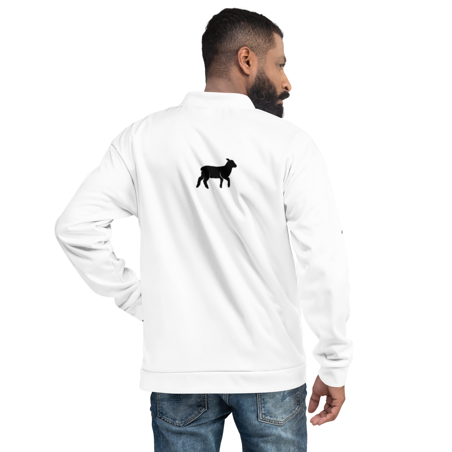 Unisex Lamb Bomber Jacket