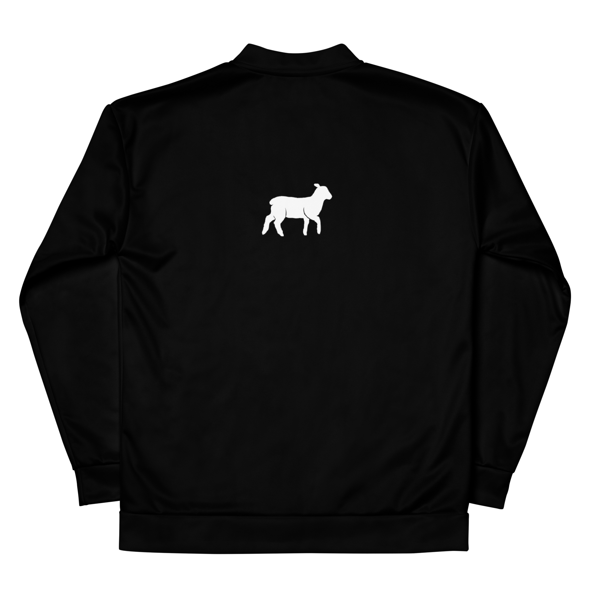 Unisex Lamb Bomber Jacket - Lamb Fashion Store