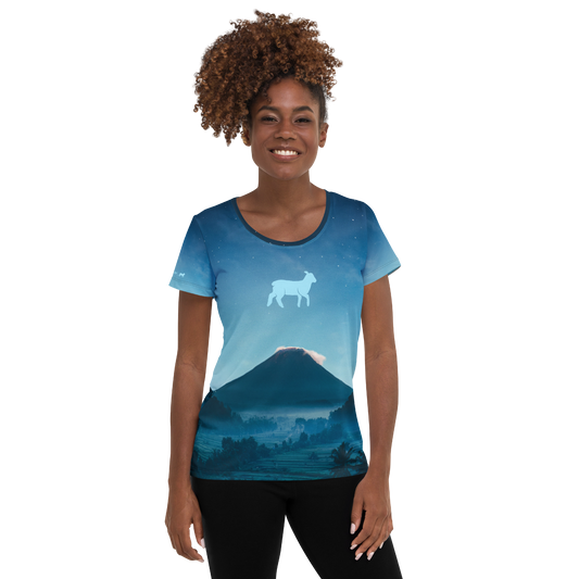 Women's Lamb Athletic/Style T-shirt - Lamb Fashion Store
