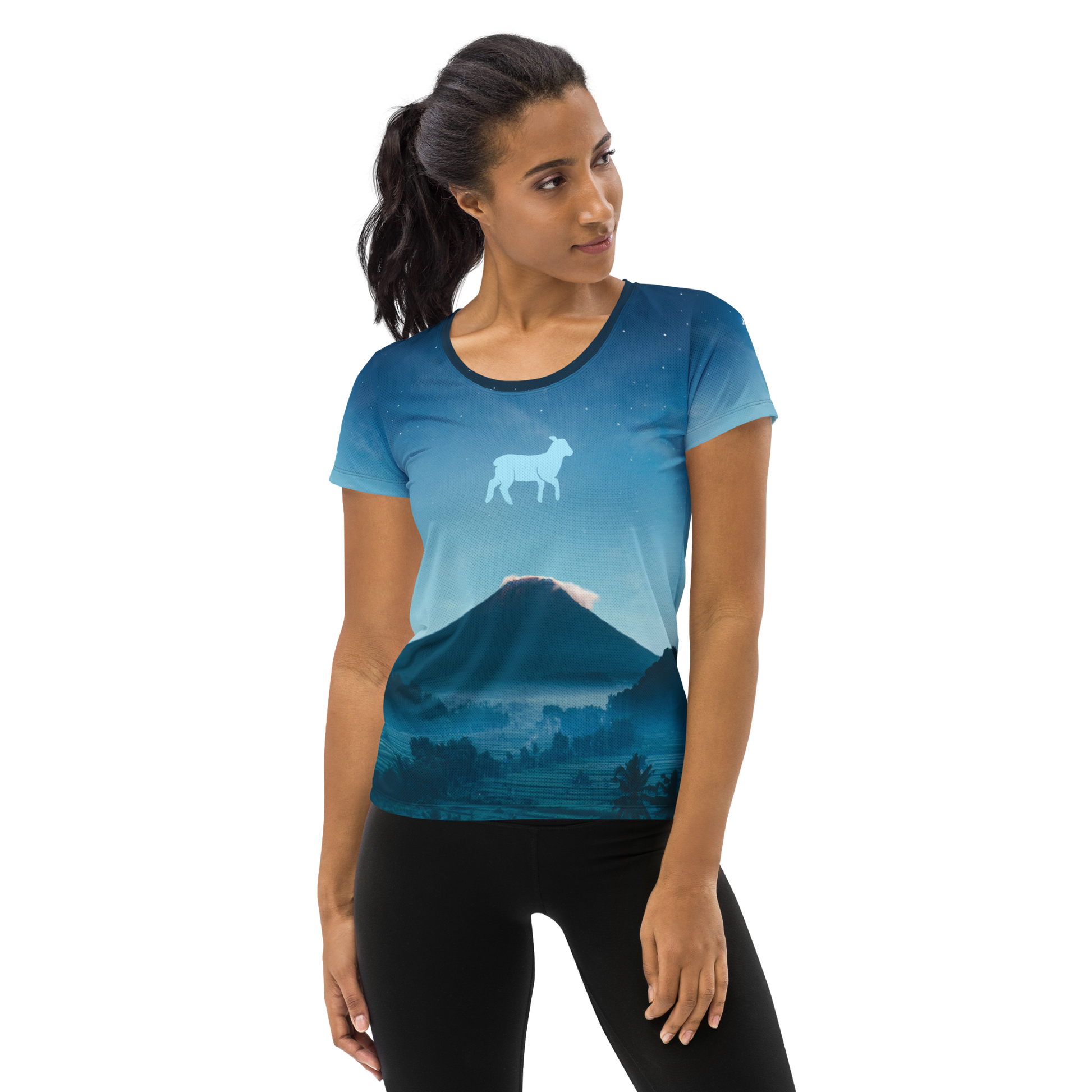 Women's Lamb Athletic/Style T-shirt - Lamb Fashion Store