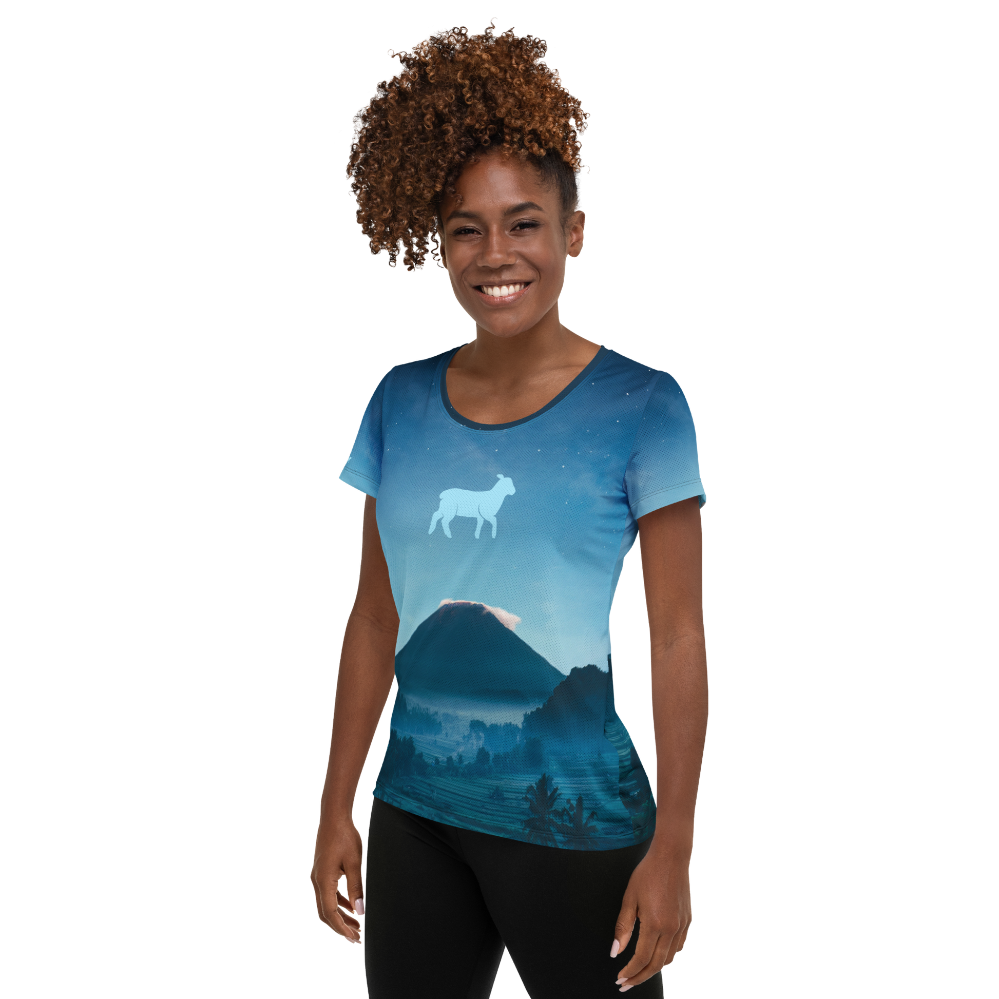 Women's Lamb Athletic/Style T-shirt - Lamb Fashion Store