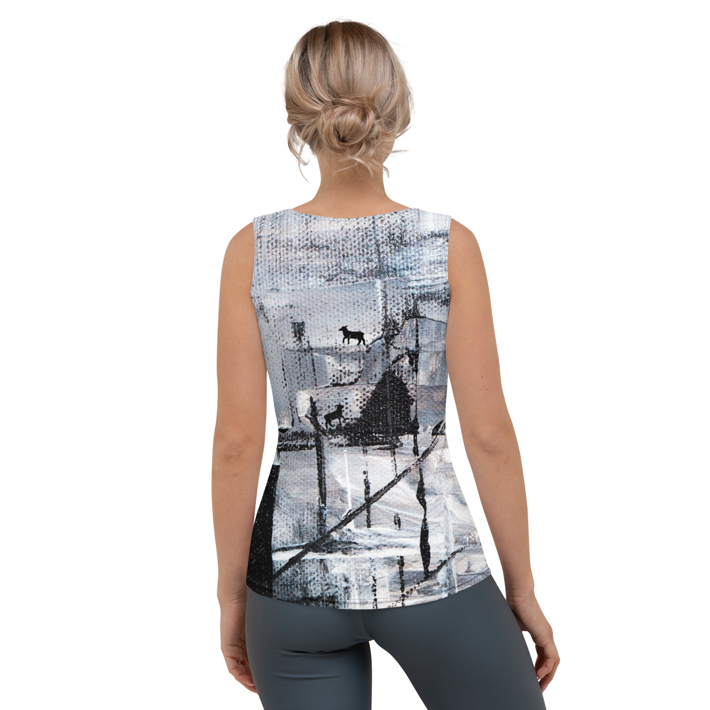 Women's Lamb Cut & Sew Tank Top - Lamb Fashion Store