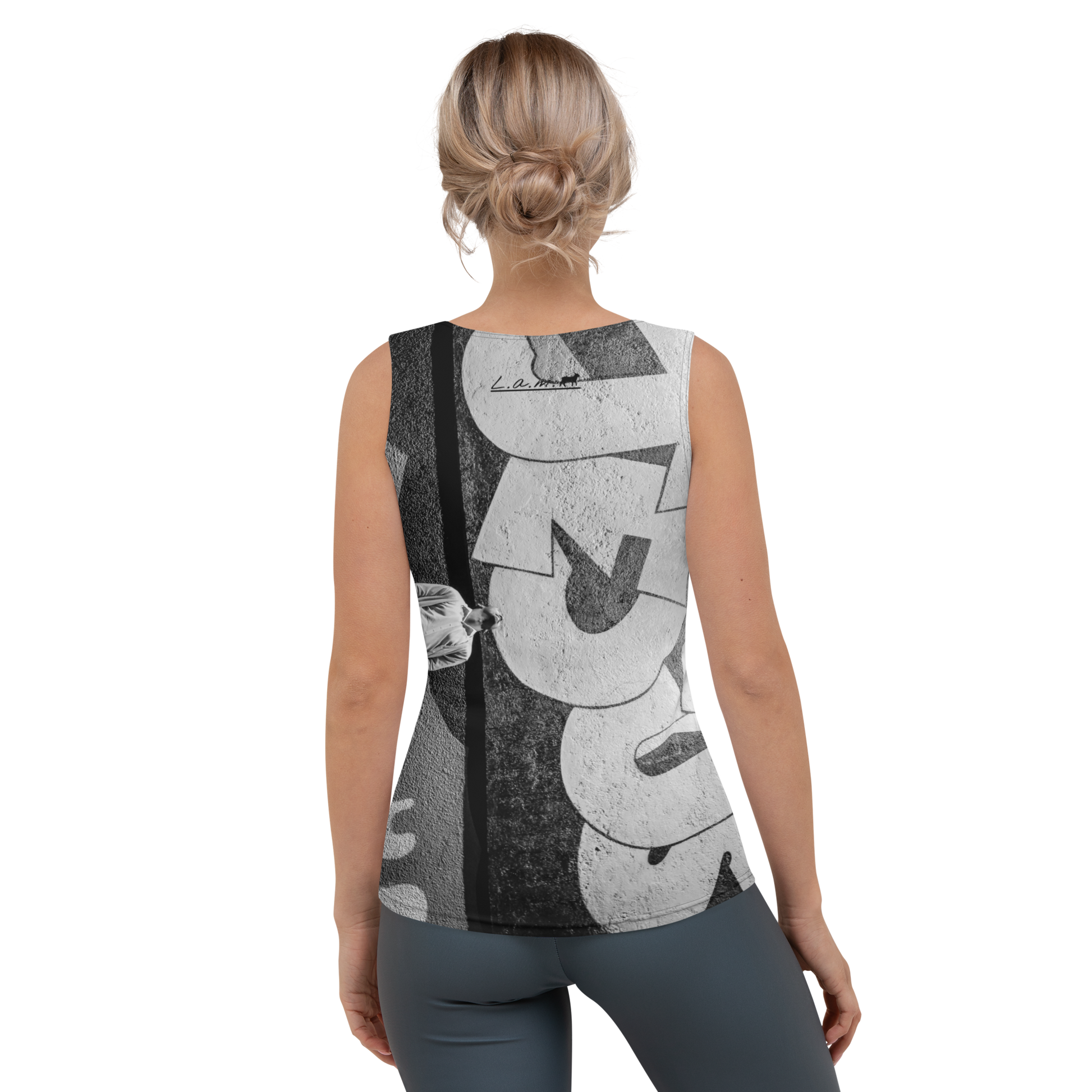 Women's Lamb Jesus Sublimation Cut & Sew Tank Top - Lamb Fashion Store