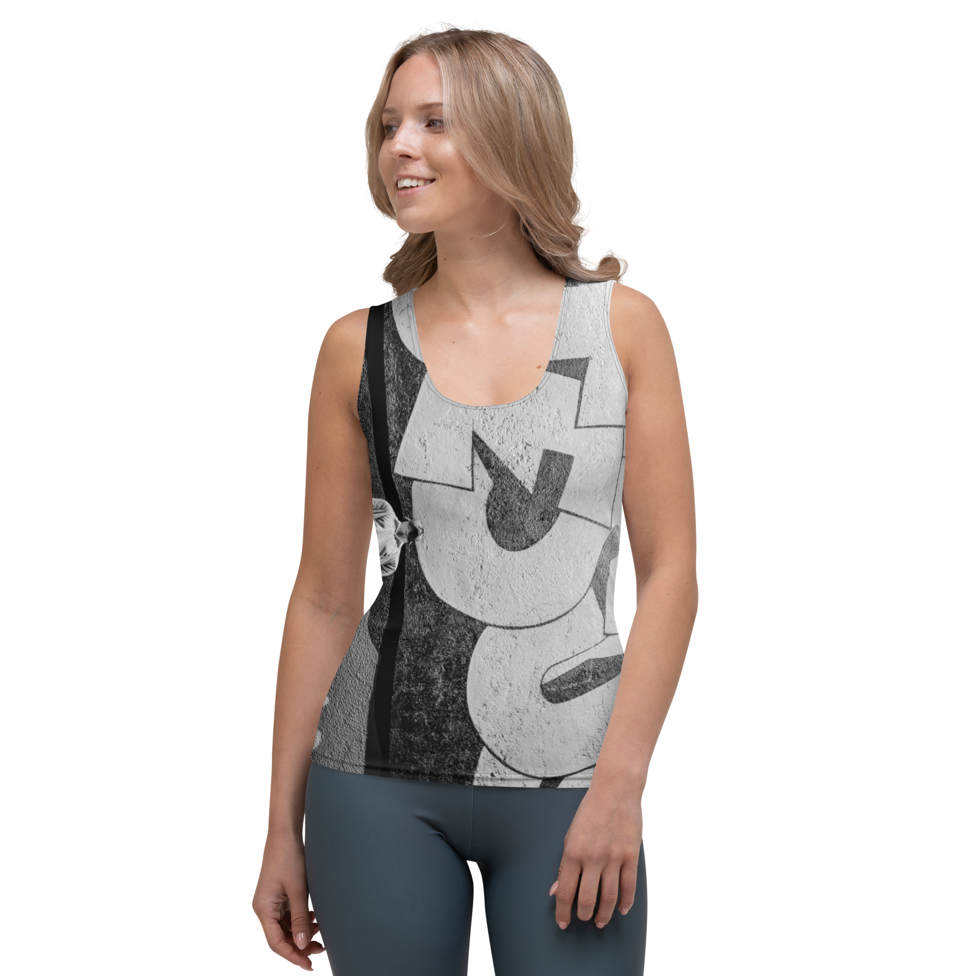 Women's Lamb Jesus Sublimation Cut & Sew Tank Top - Lamb Fashion Store