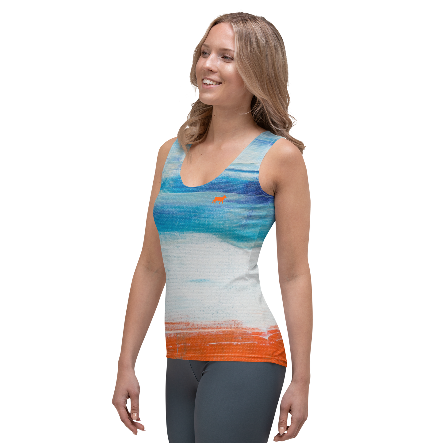 Women's Lamb Sublimation Cut & Sew Tank Top - Lamb Fashion Store