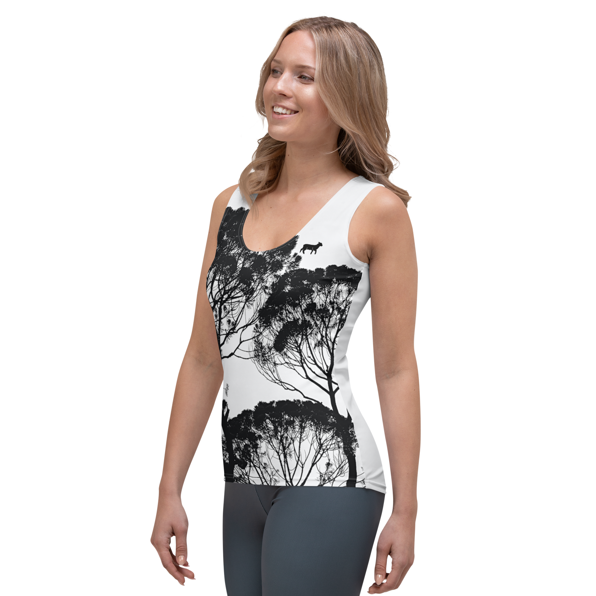 Women's Lamb Cut & Sew Tank Top - Lamb Fashion Store