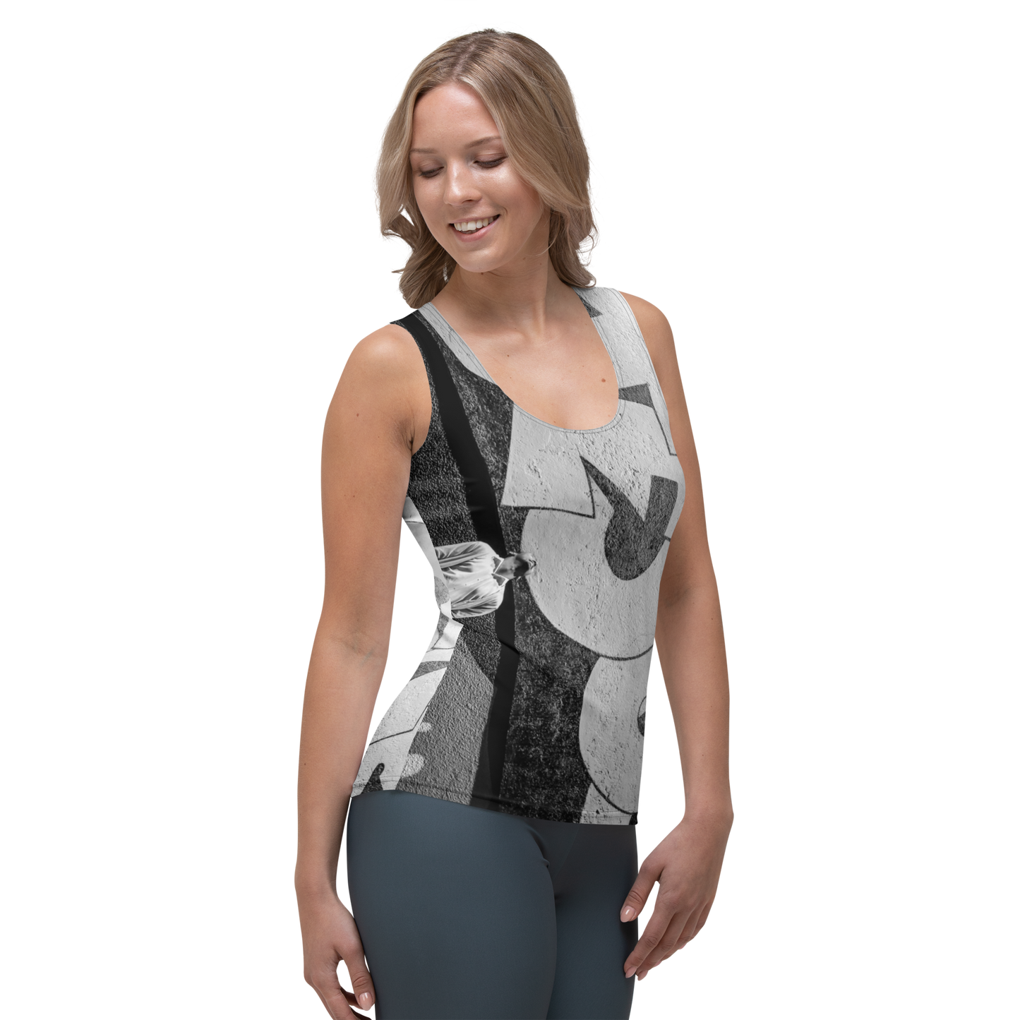 Women's Lamb Jesus Sublimation Cut & Sew Tank Top - Lamb Fashion Store