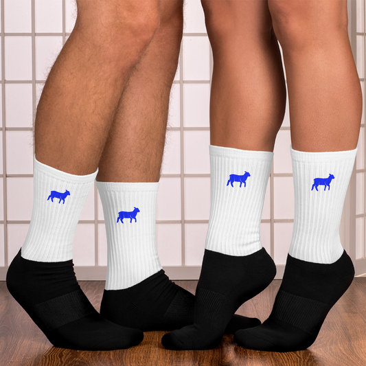 Unisex Lamb Socks (Blue) - Lamb Fashion Store