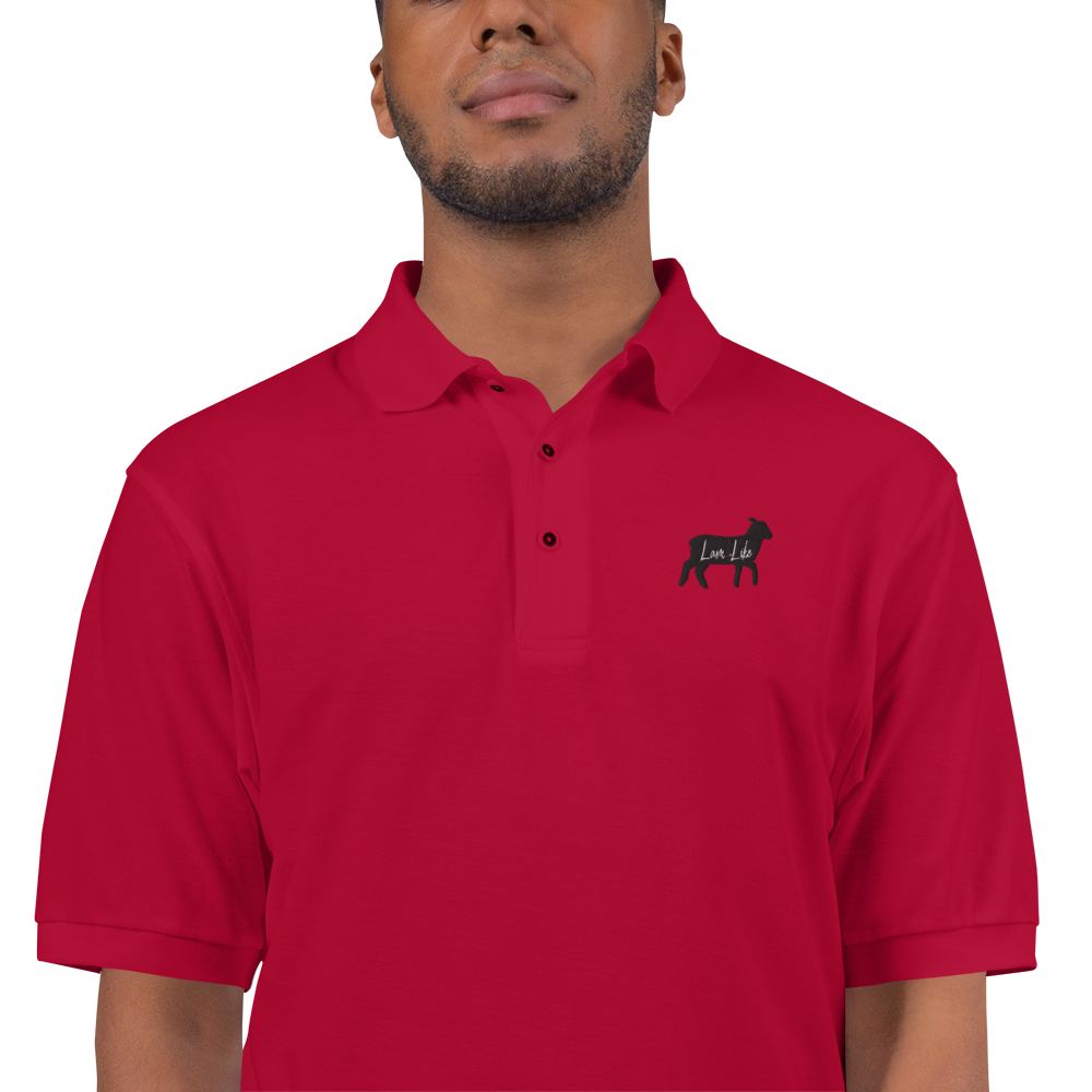 LambLike Men's Premium Polo