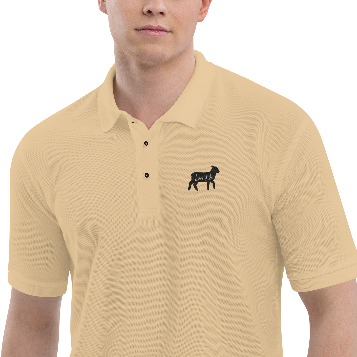 LambLike Men's Premium Polo