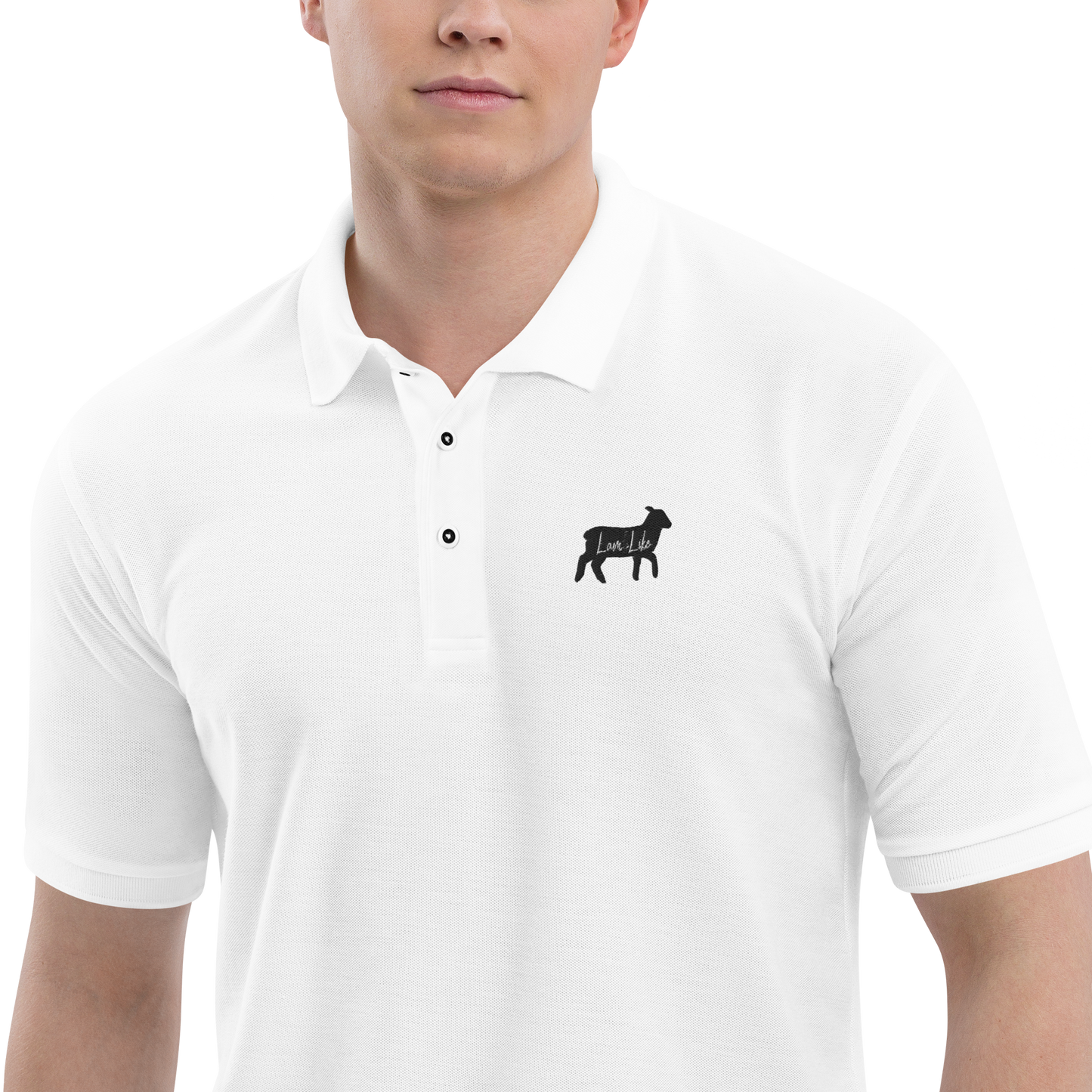 LambLike Men's Premium Polo