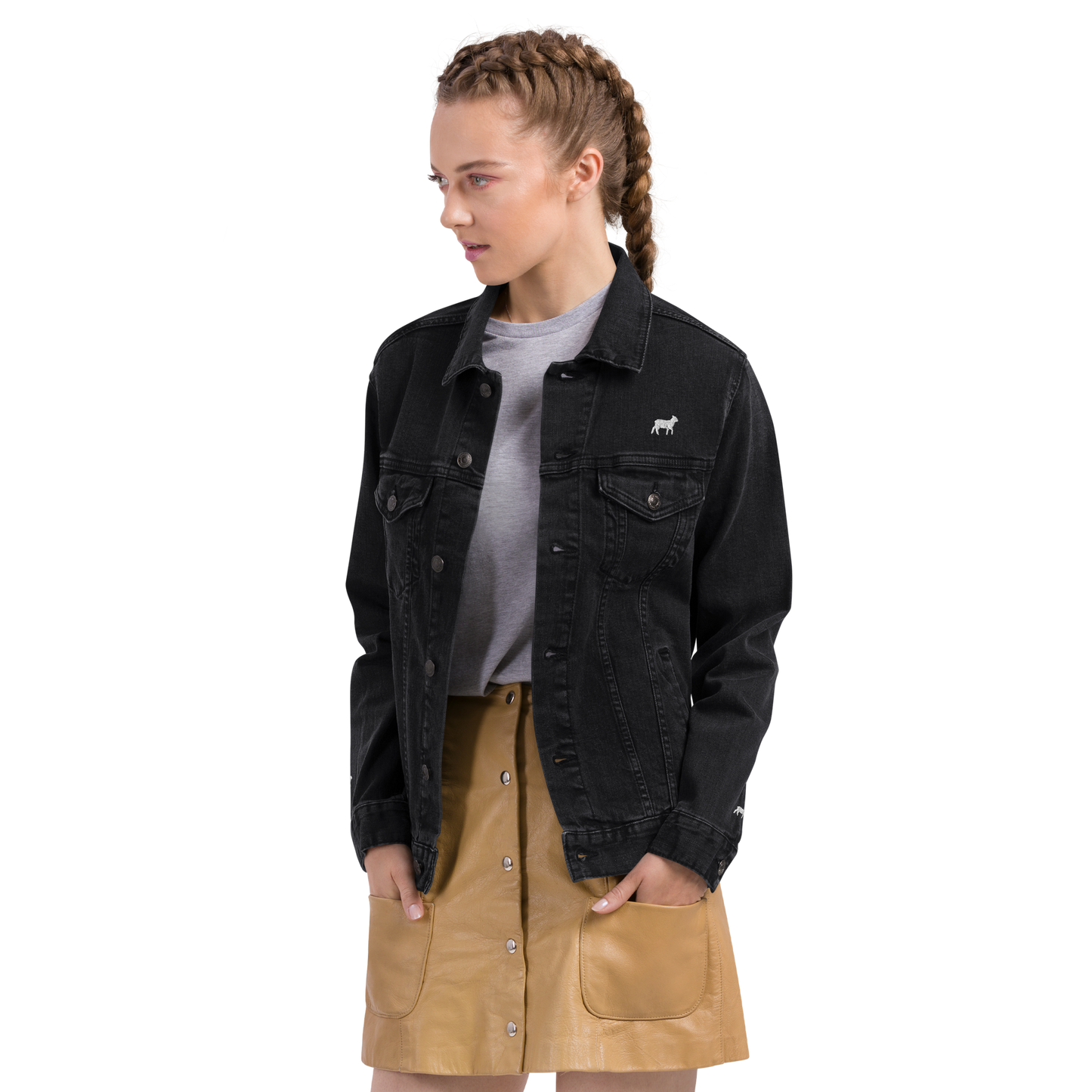 Unisex Lamb Denim Jacket (ALL COLORS) - Lamb Fashion Store