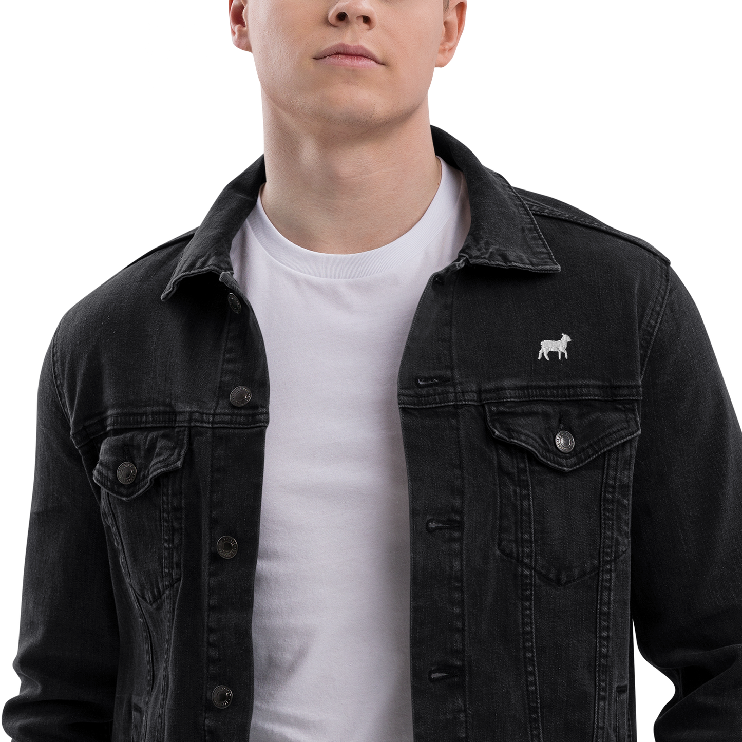 Unisex Lamb Denim Jacket (ALL COLORS) - Lamb Fashion Store