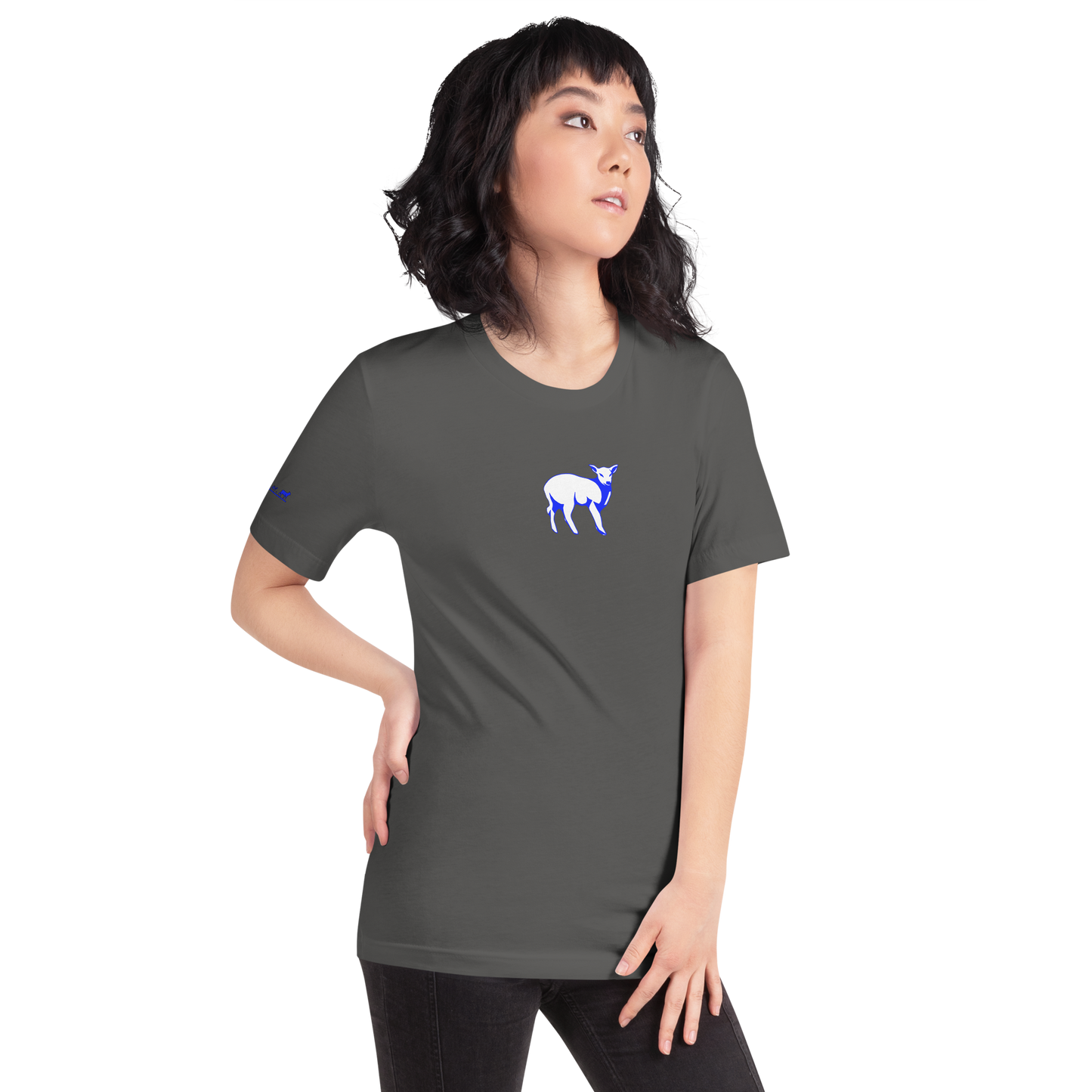 Women's Lamb Short-Sleeve T-shirt (ALL COLORS) - Lamb Fashion Store