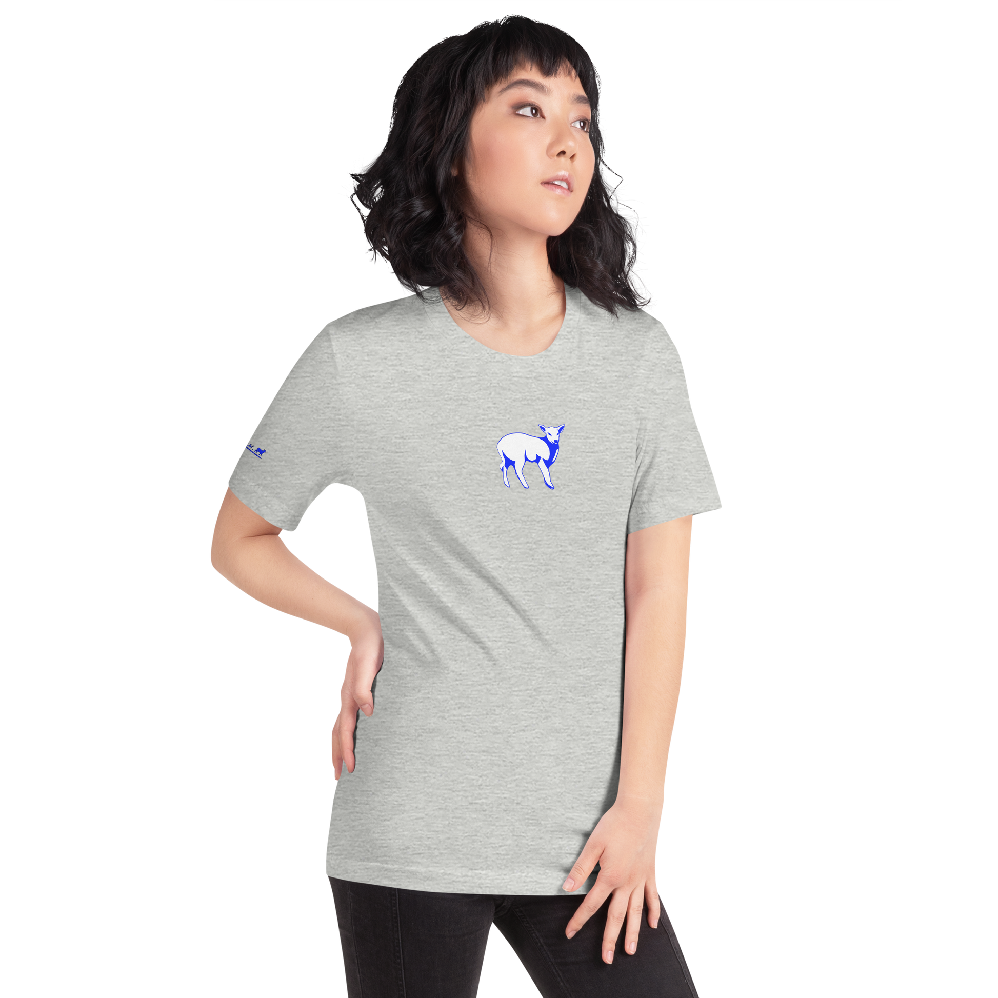 Women's Lamb Short-Sleeve T-shirt (ALL COLORS) - Lamb Fashion Store