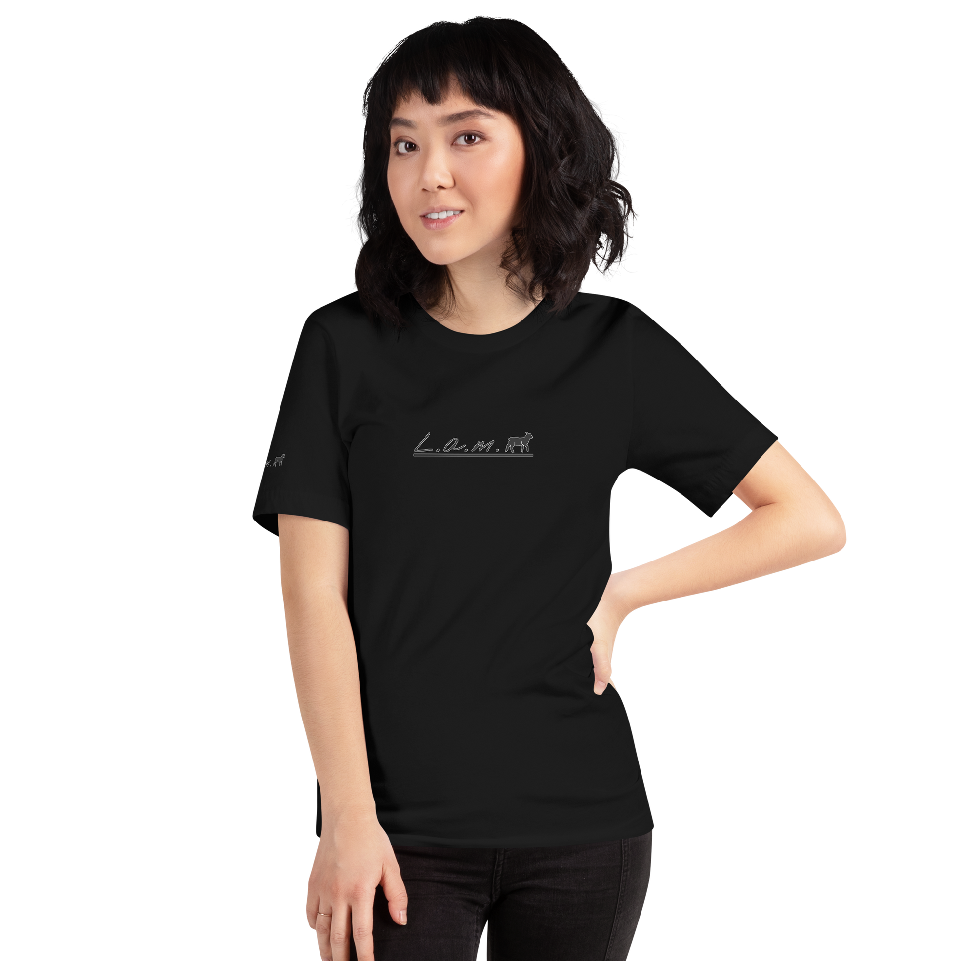 Unisex Lamb Short-Sleeve T-shirt (ALL COLORS) - Lamb Fashion Store