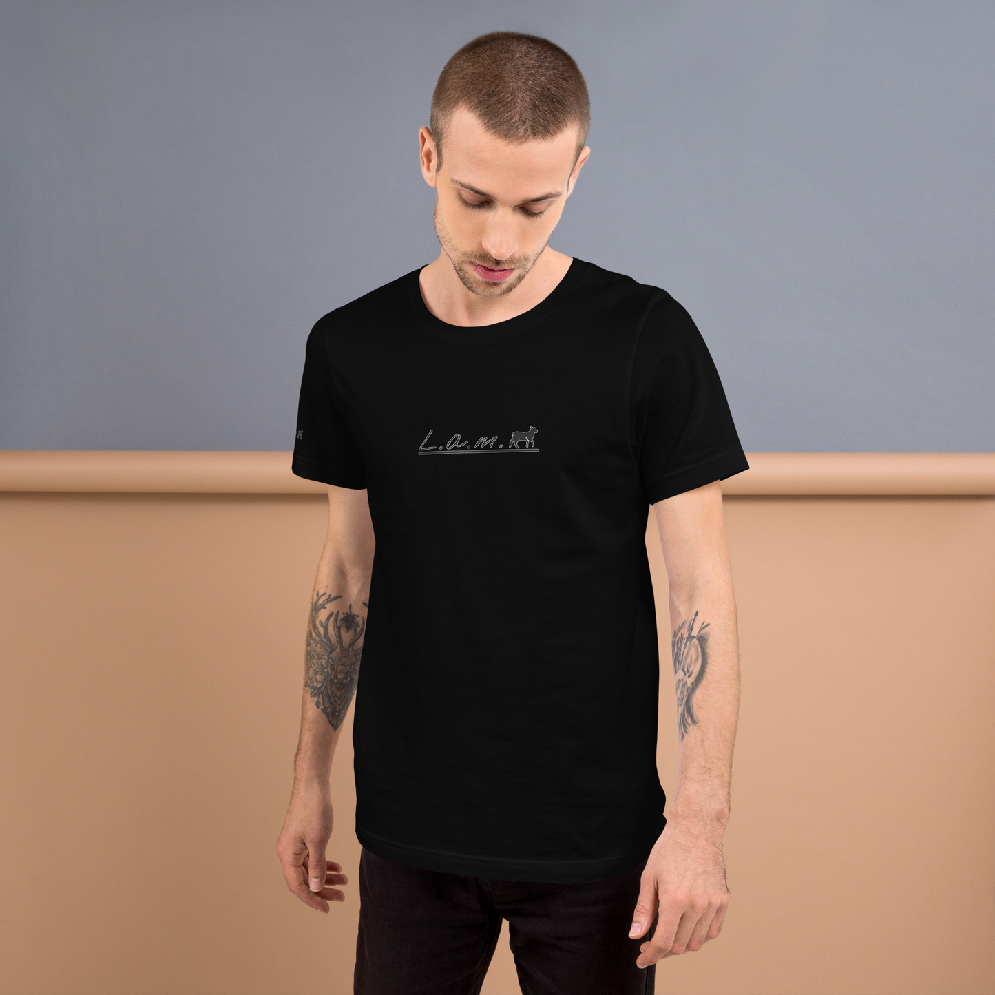 Unisex Lamb Short-Sleeve T-shirt (ALL COLORS) - Lamb Fashion Store