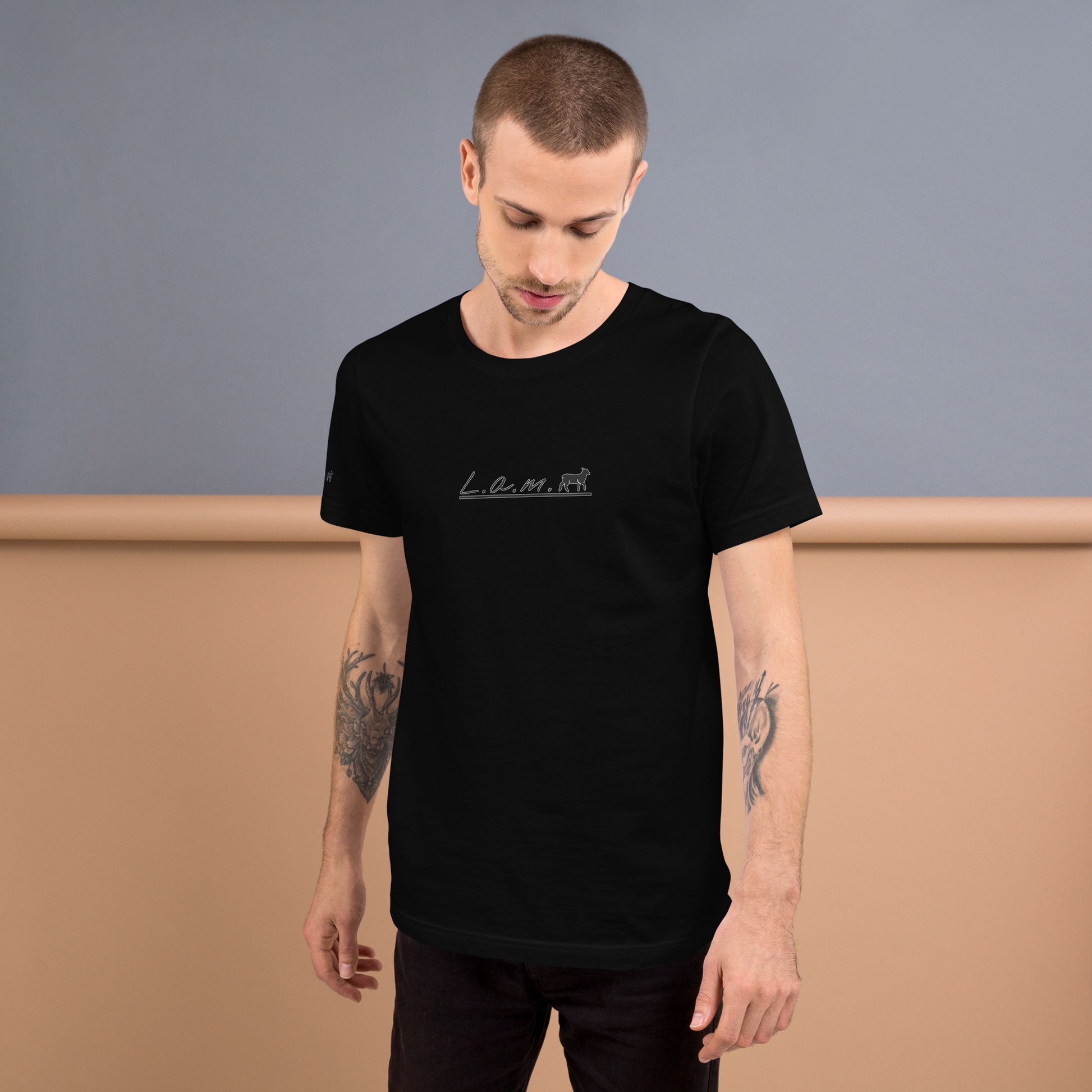 Unisex Lamb Short-Sleeve T-shirt (ALL COLORS) - Lamb Fashion Store