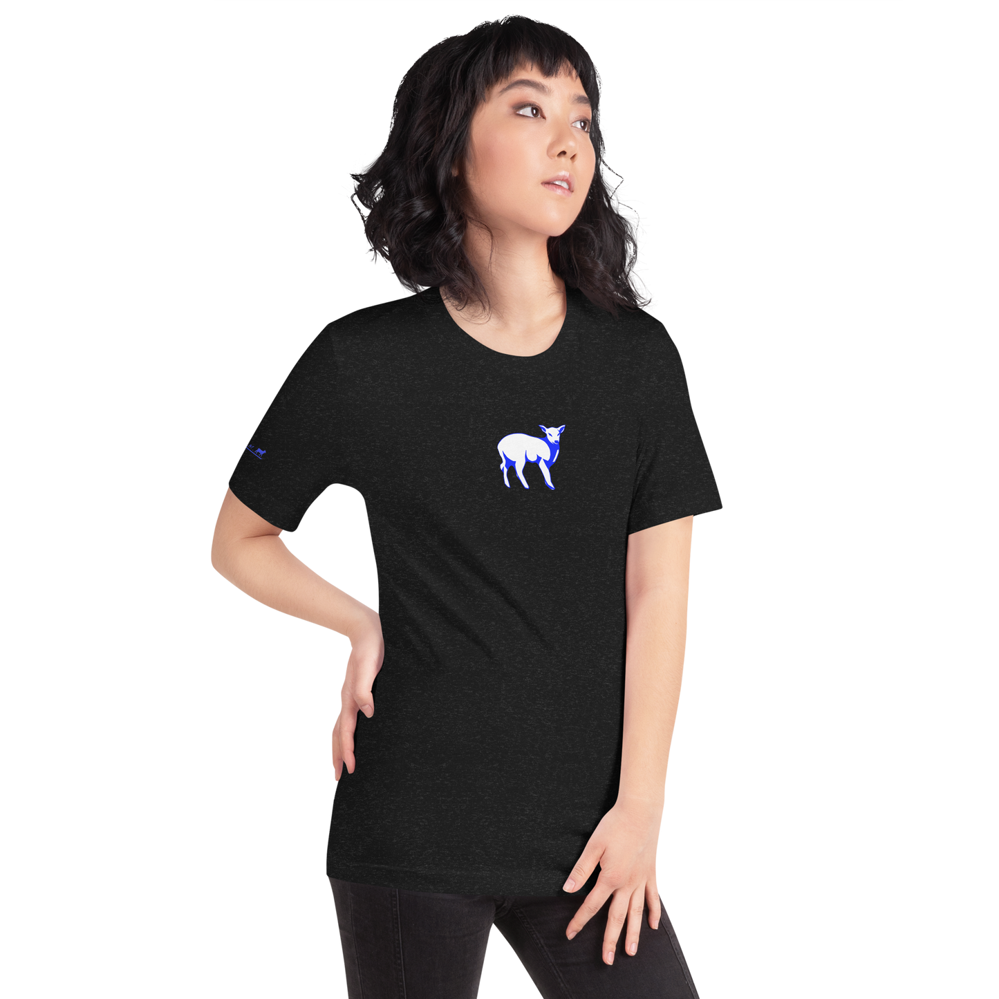 Women's Lamb Short-Sleeve T-shirt (ALL COLORS) - Lamb Fashion Store